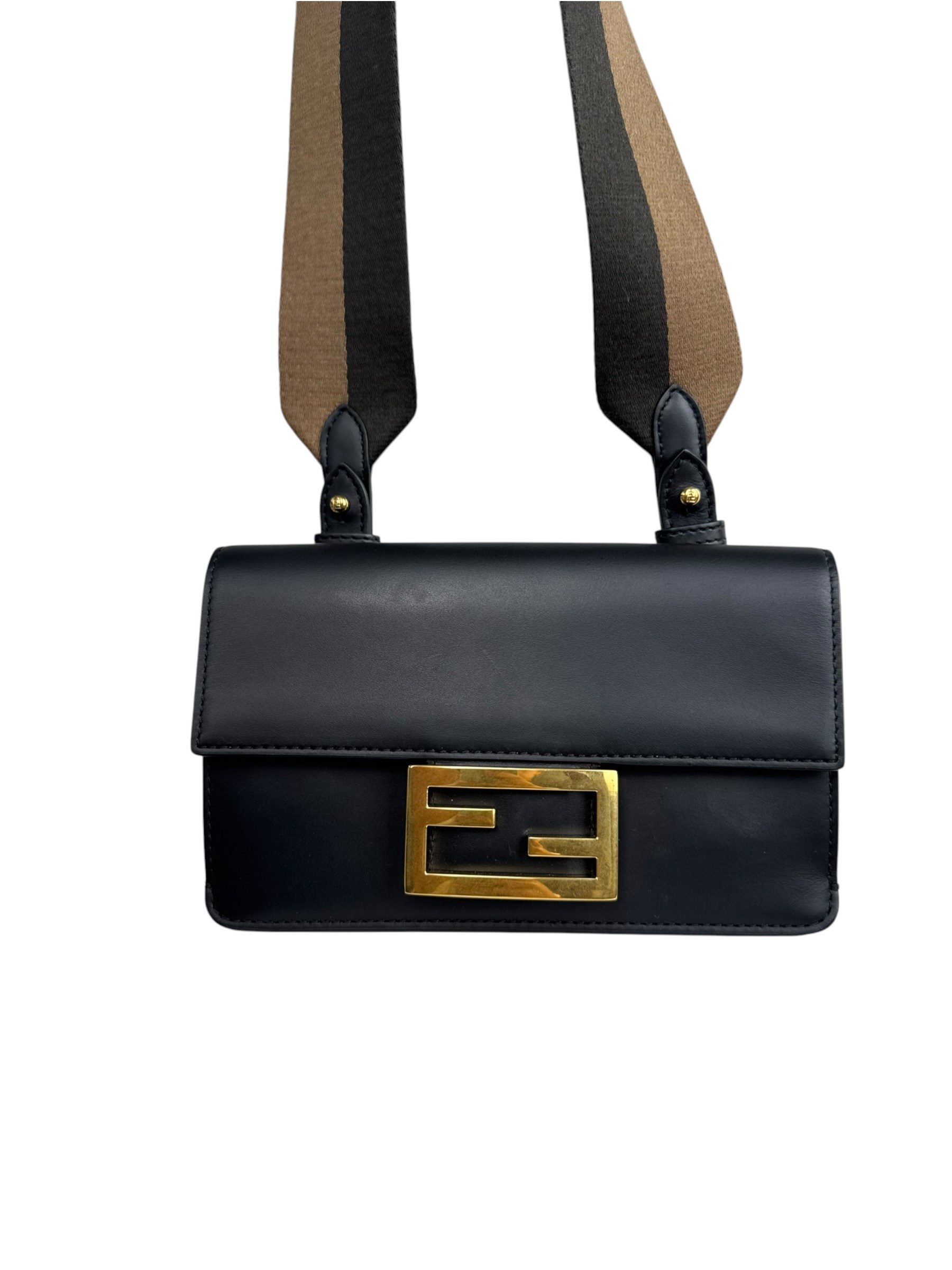 FENDI MINI BAGUETTE CROSSBODY BAG