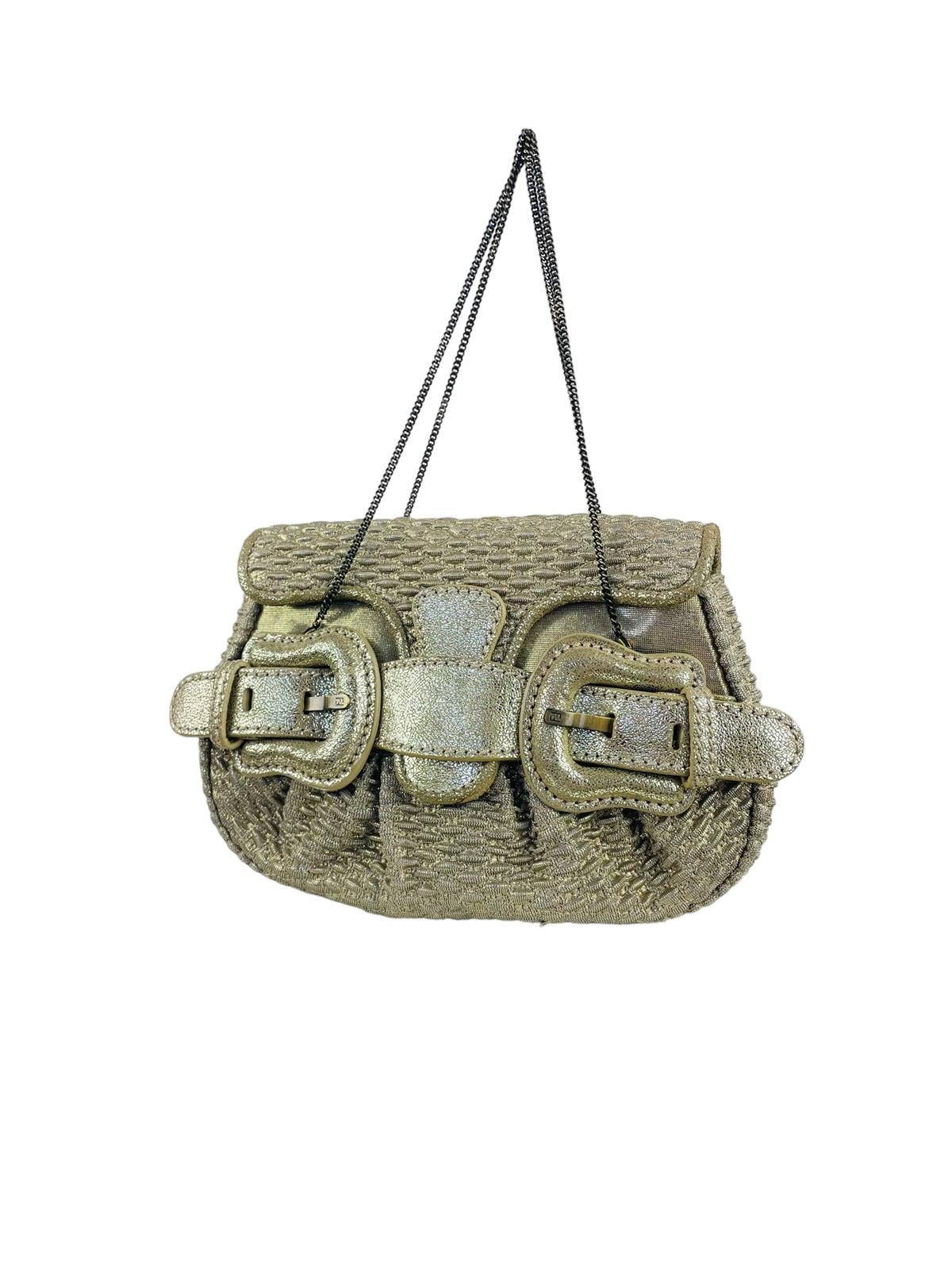 FENDI MINI GLITTER HANDBAG