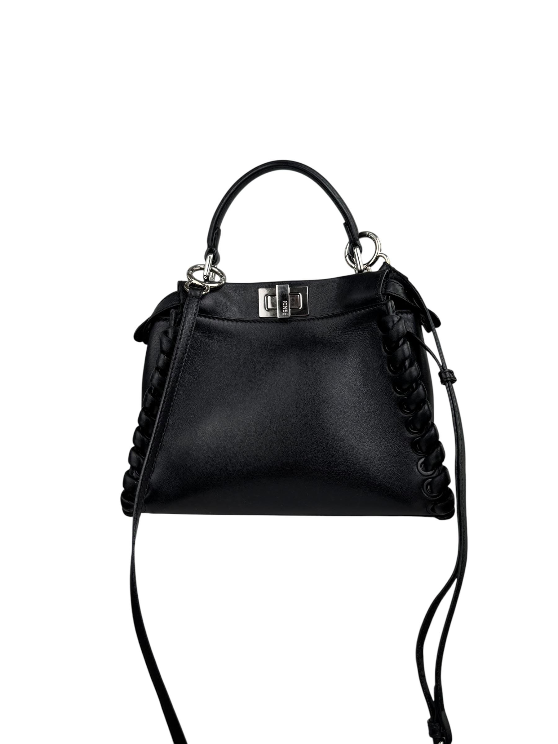 FENDI MINI PEEKABOO SHOULDER BAG
