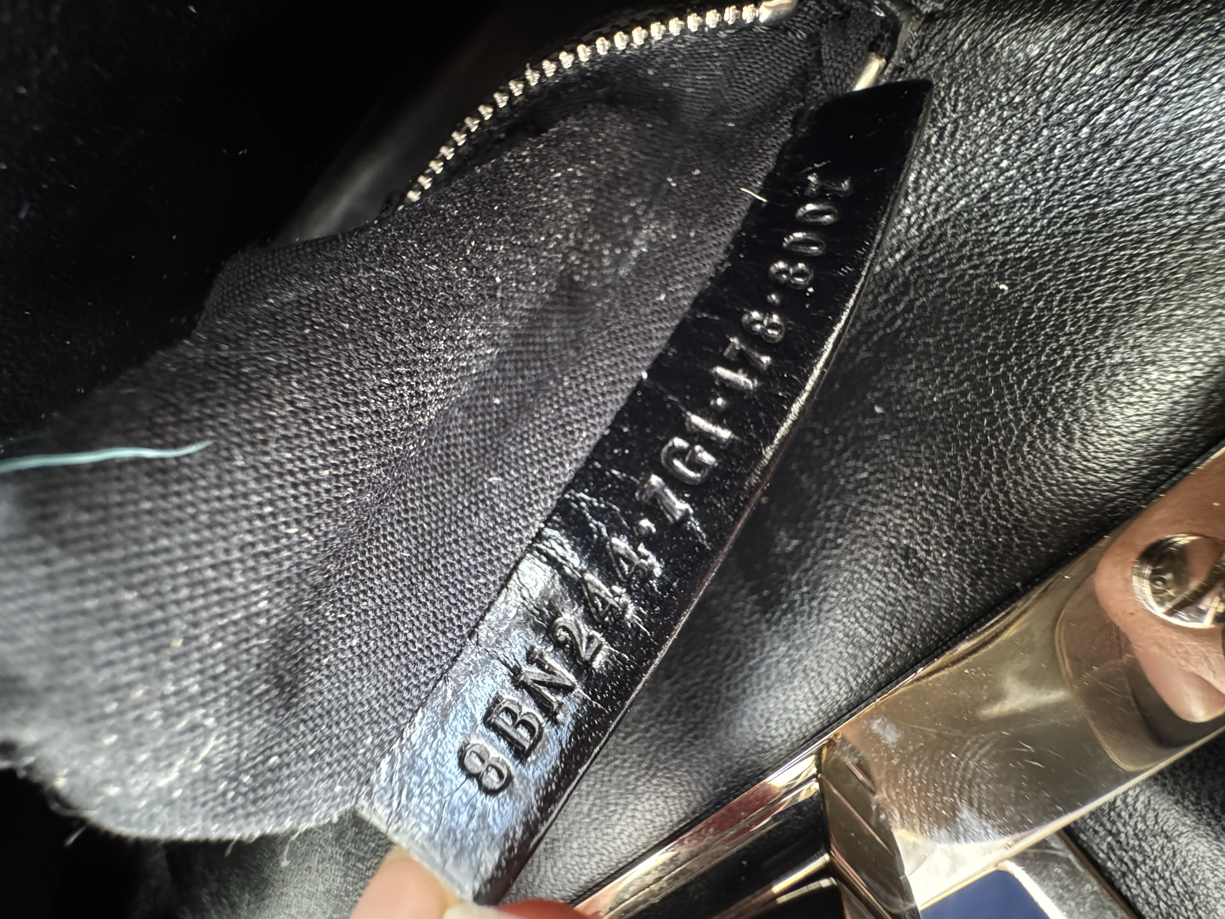 FENDI MINI PEEKABOO SHOULDER BAG