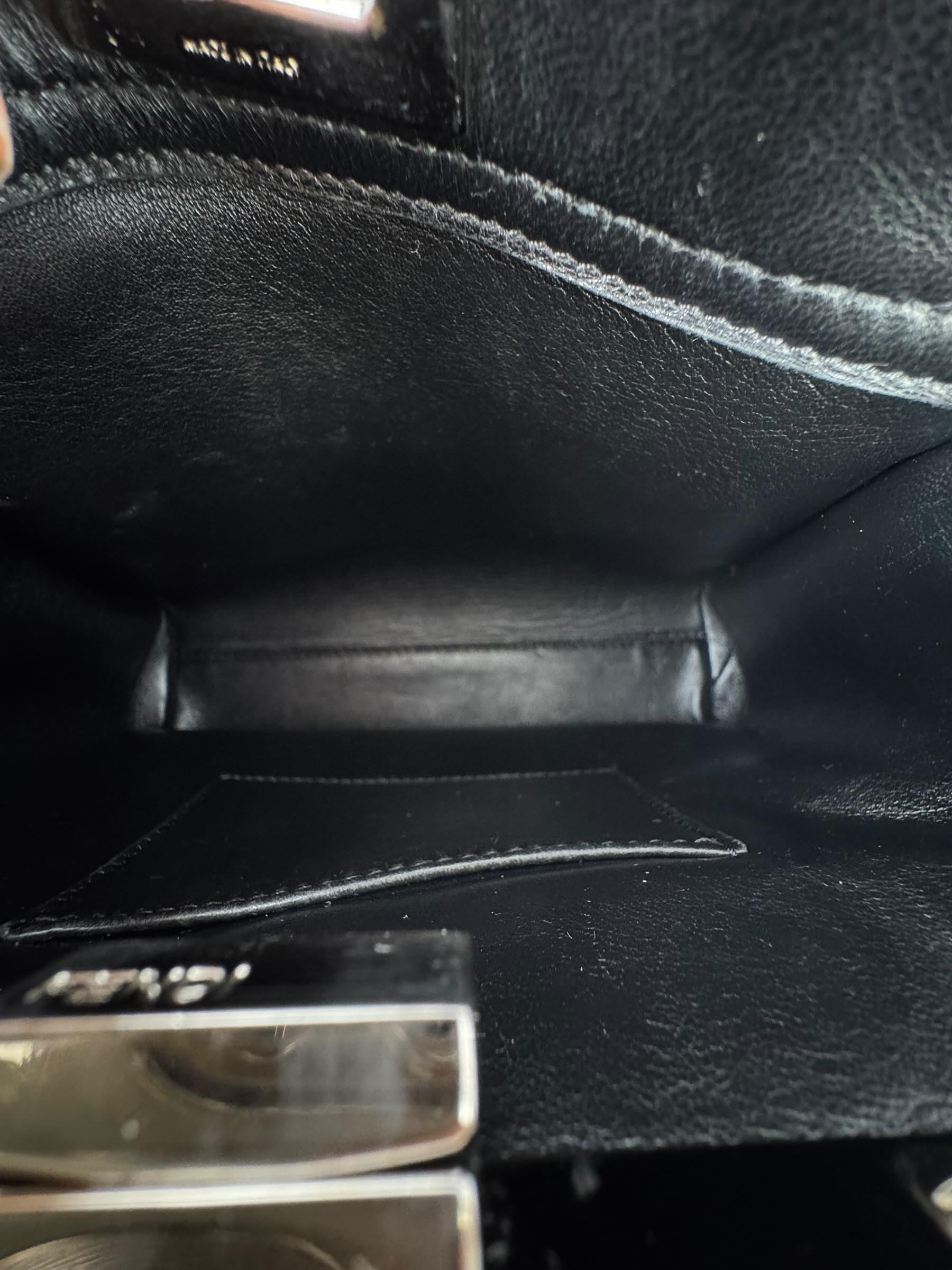 FENDI MINI PEEKABOO SHOULDER BAG