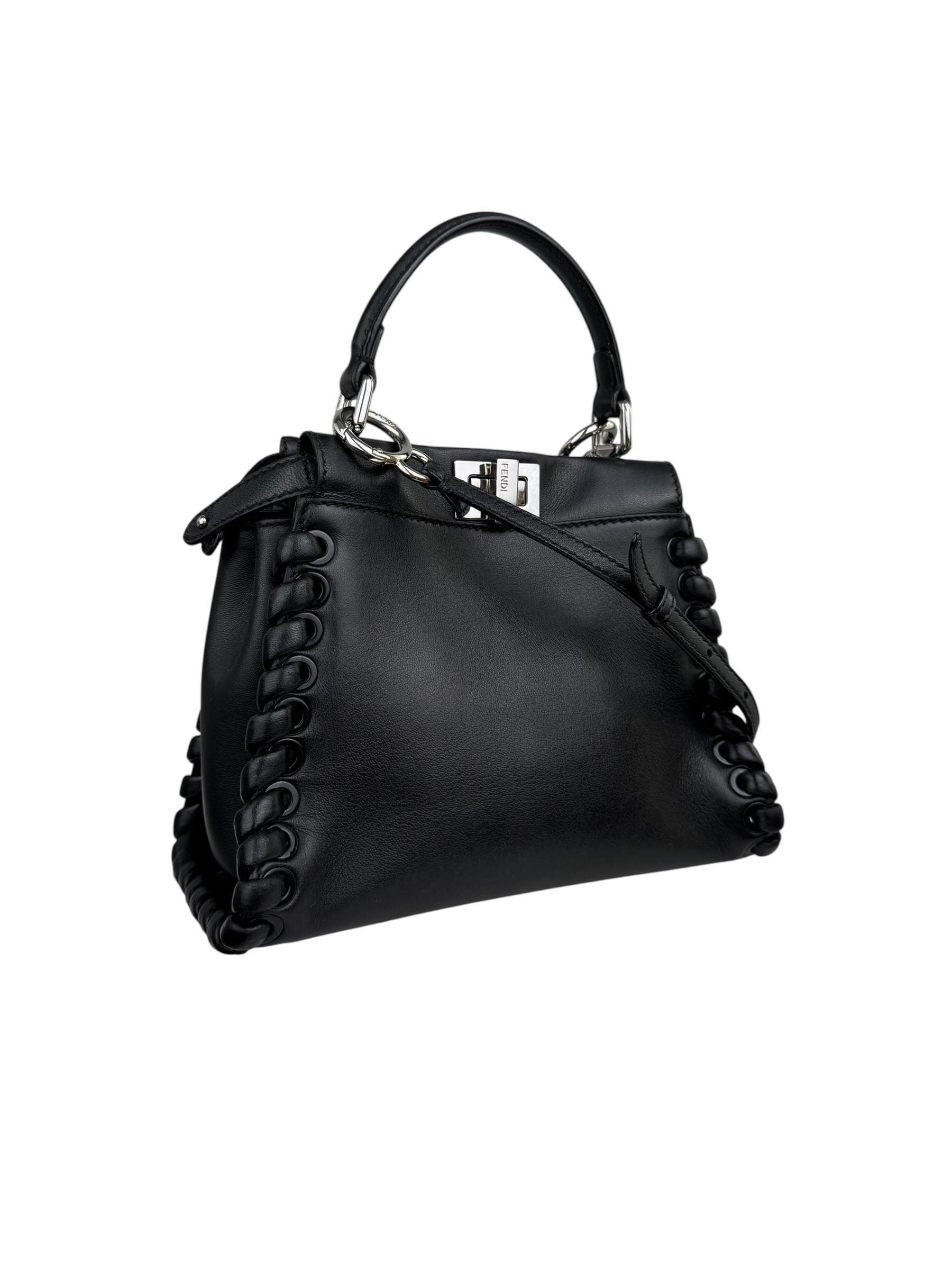FENDI MINI PEEKABOO SHOULDER BAG