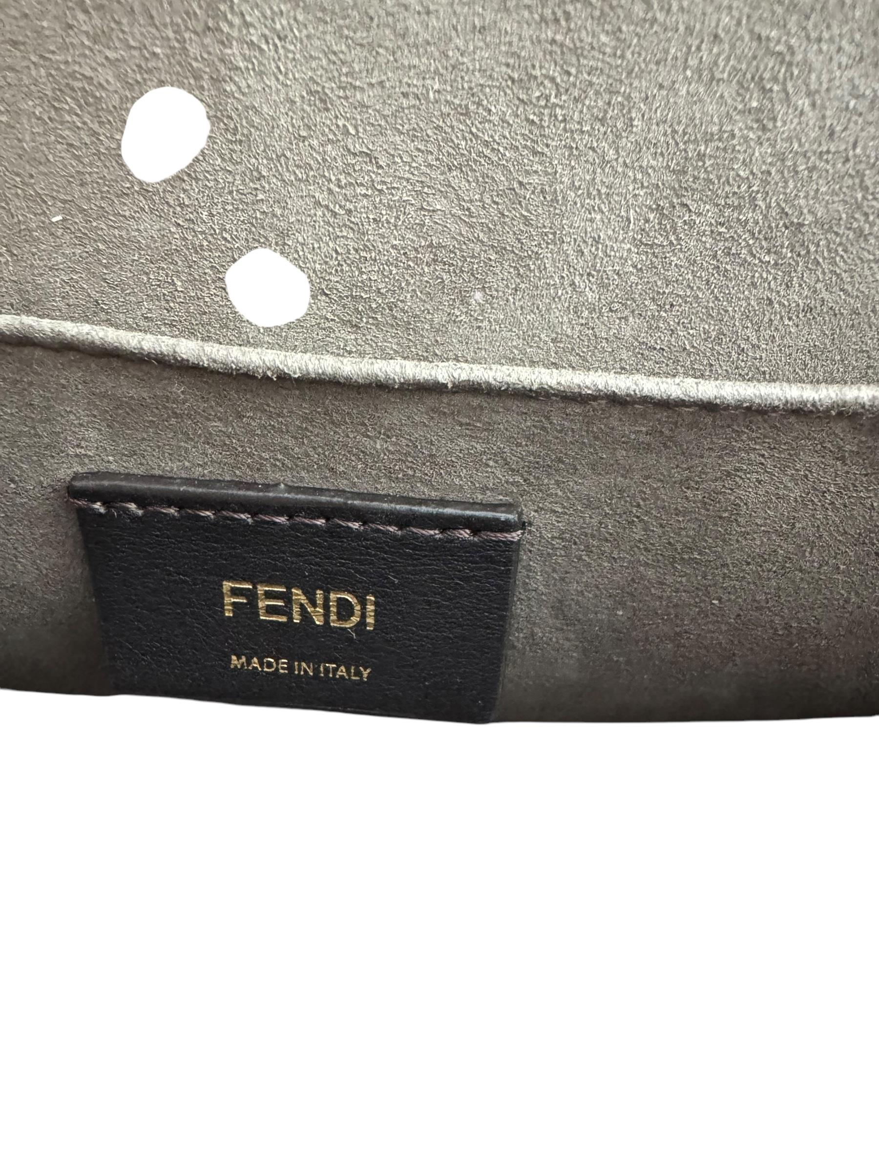 FENDI MONOGRAM F LOGO KAN BAG