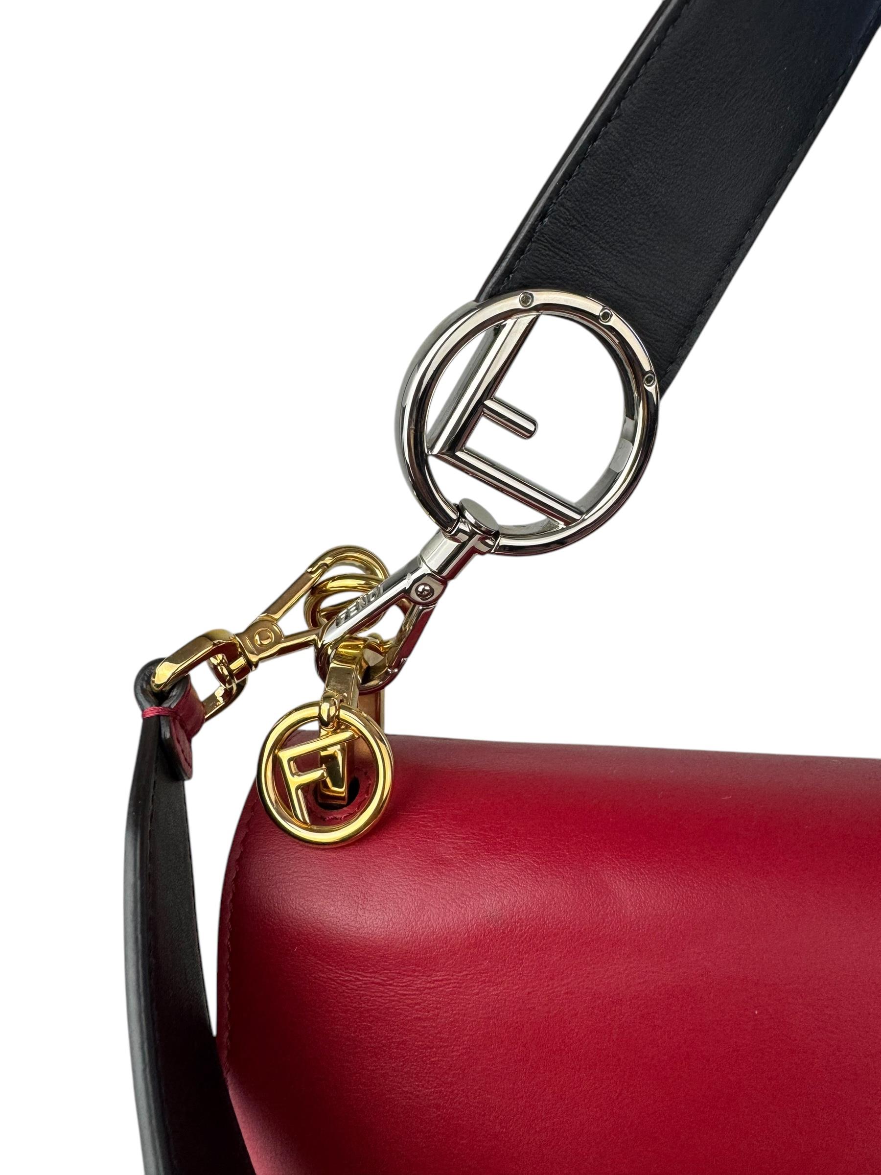 FENDI MONOGRAM F LOGO KAN BAG