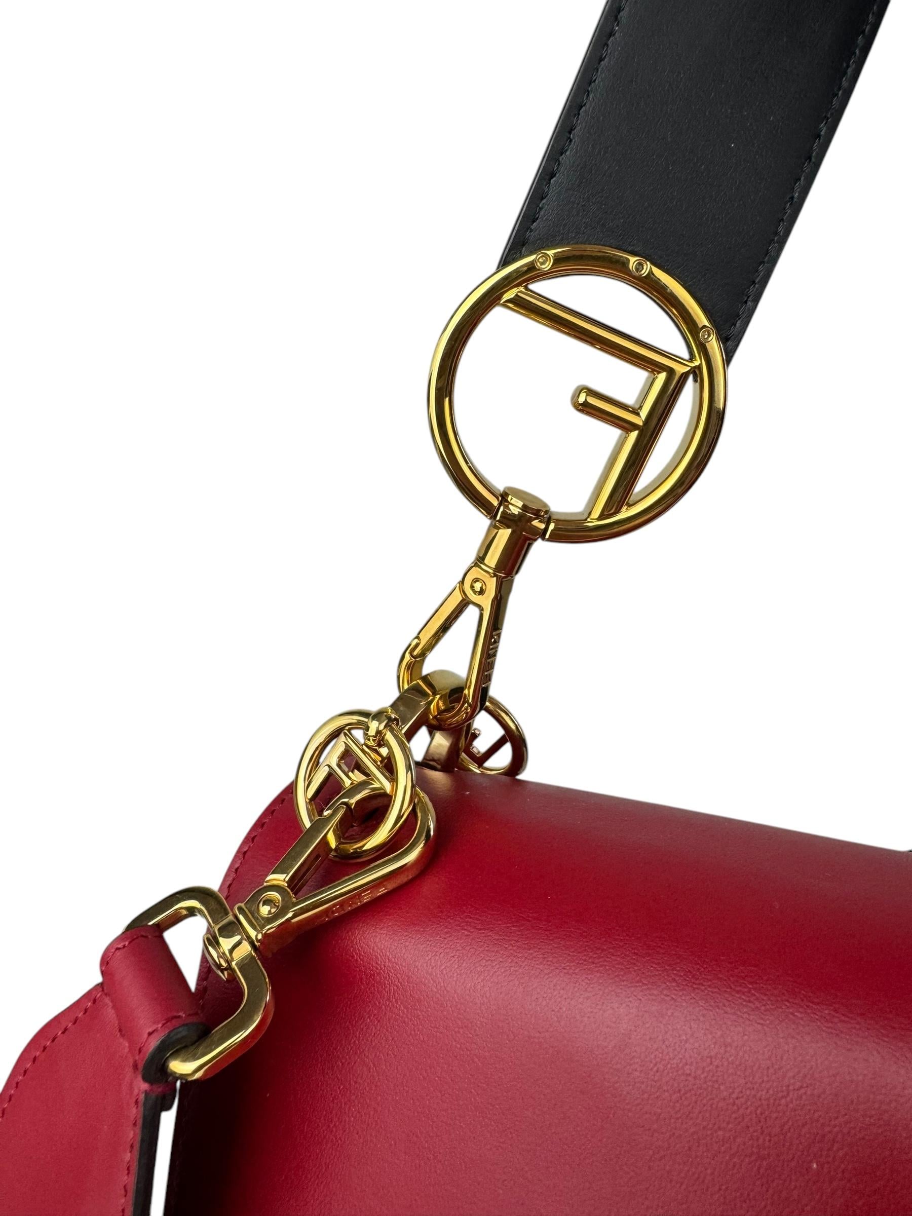 FENDI MONOGRAM F LOGO KAN BAG
