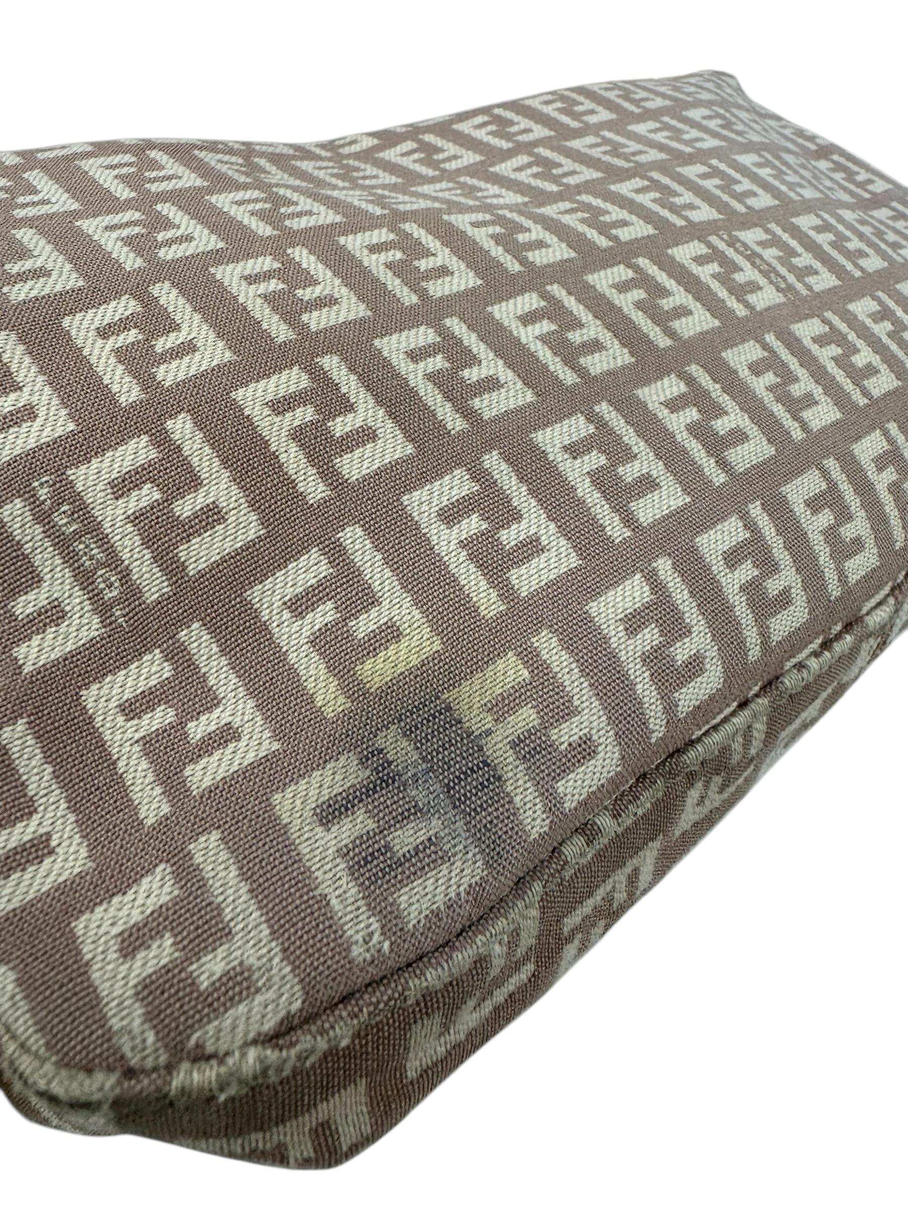 FENDI PINK ZUCCA BAGUETTE