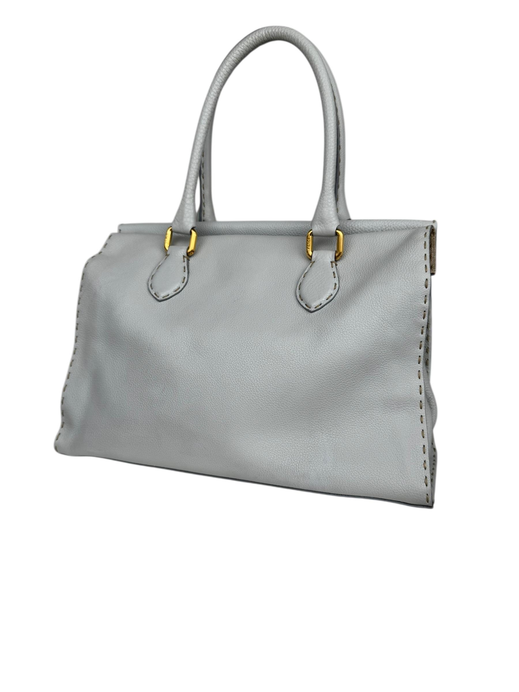 FENDI SELLERIA FIRENZA LEATHER BAG