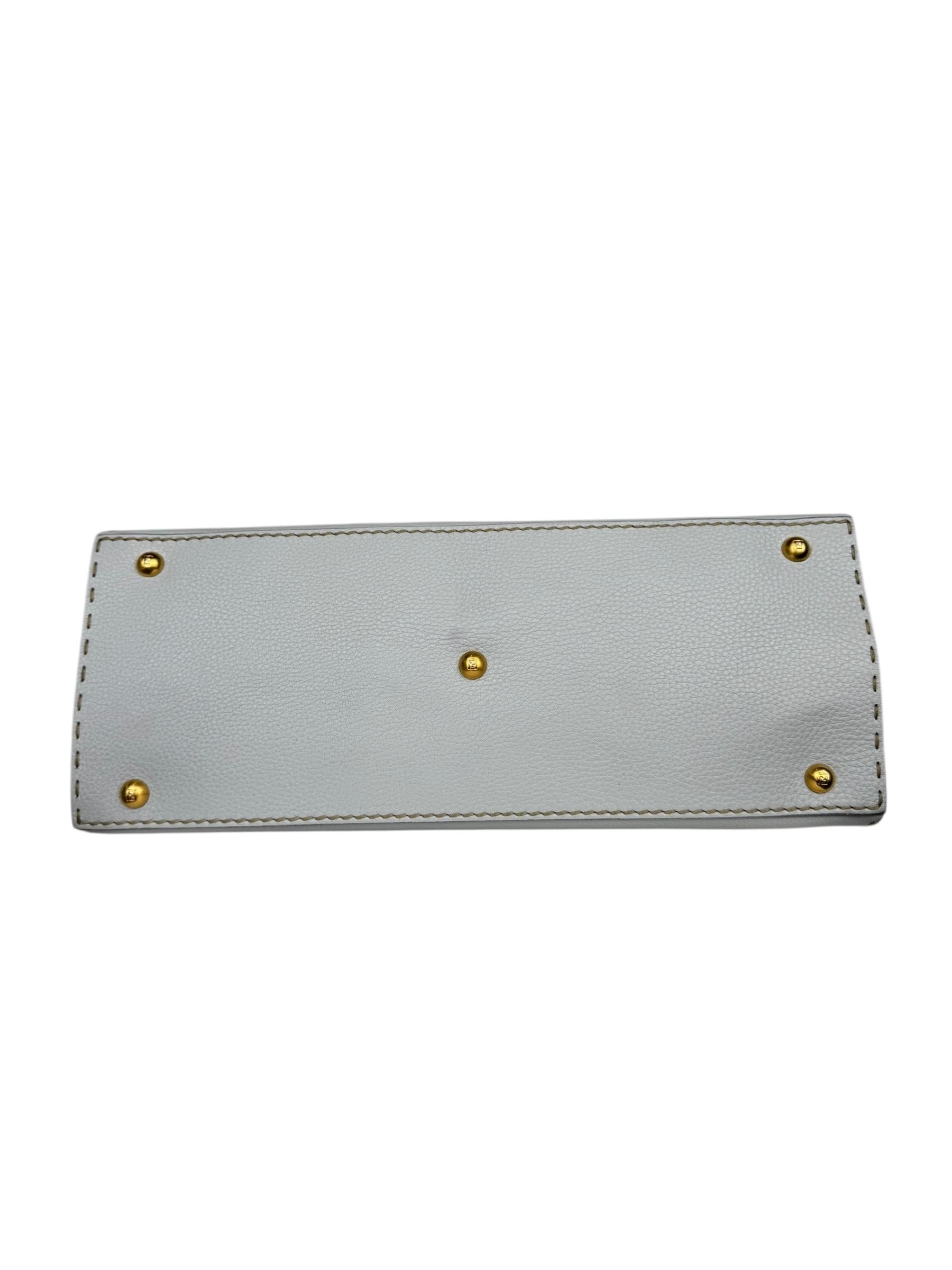 FENDI SELLERIA FIRENZA LEATHER BAG