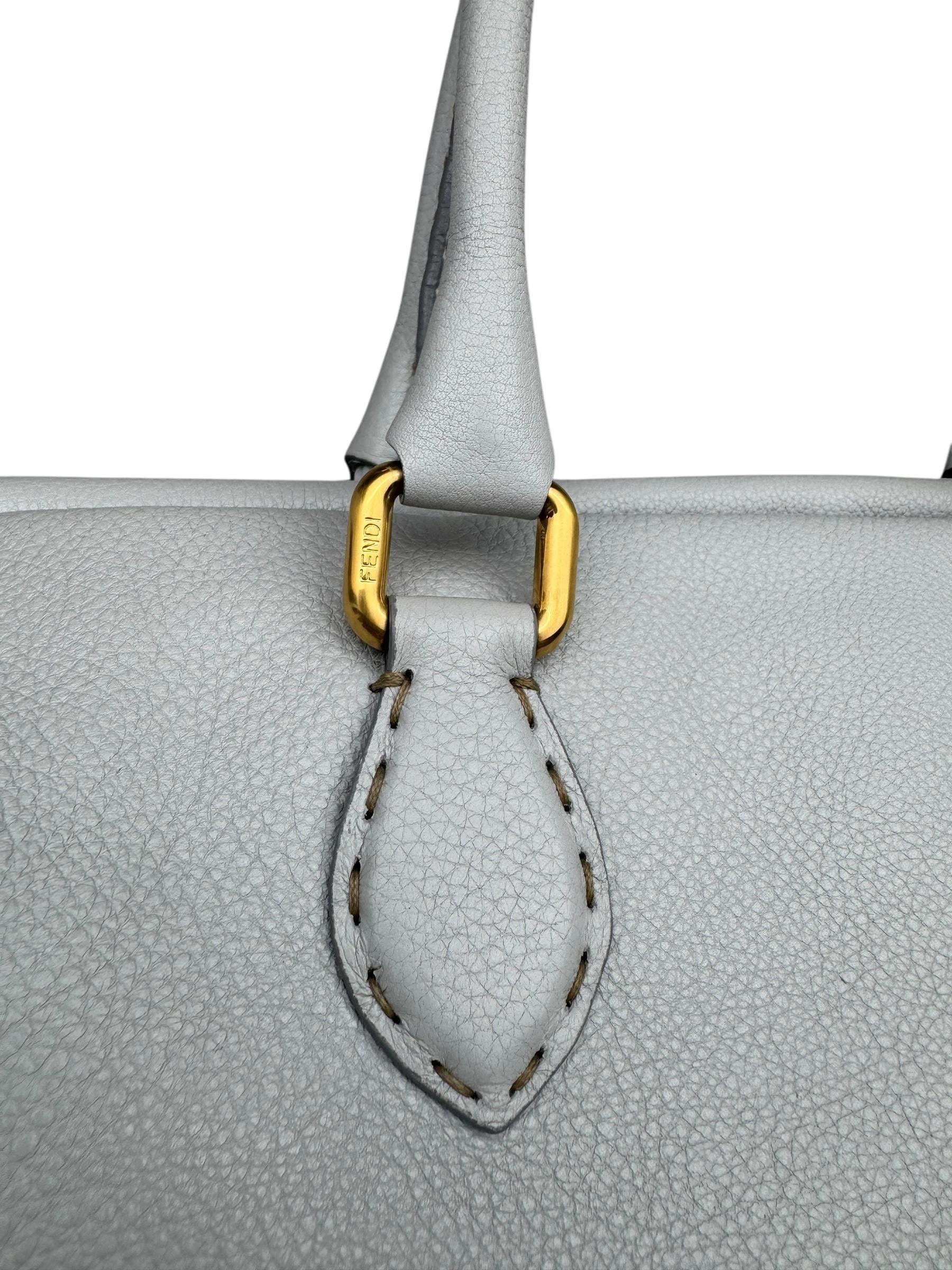 FENDI SELLERIA FIRENZA LEATHER BAG