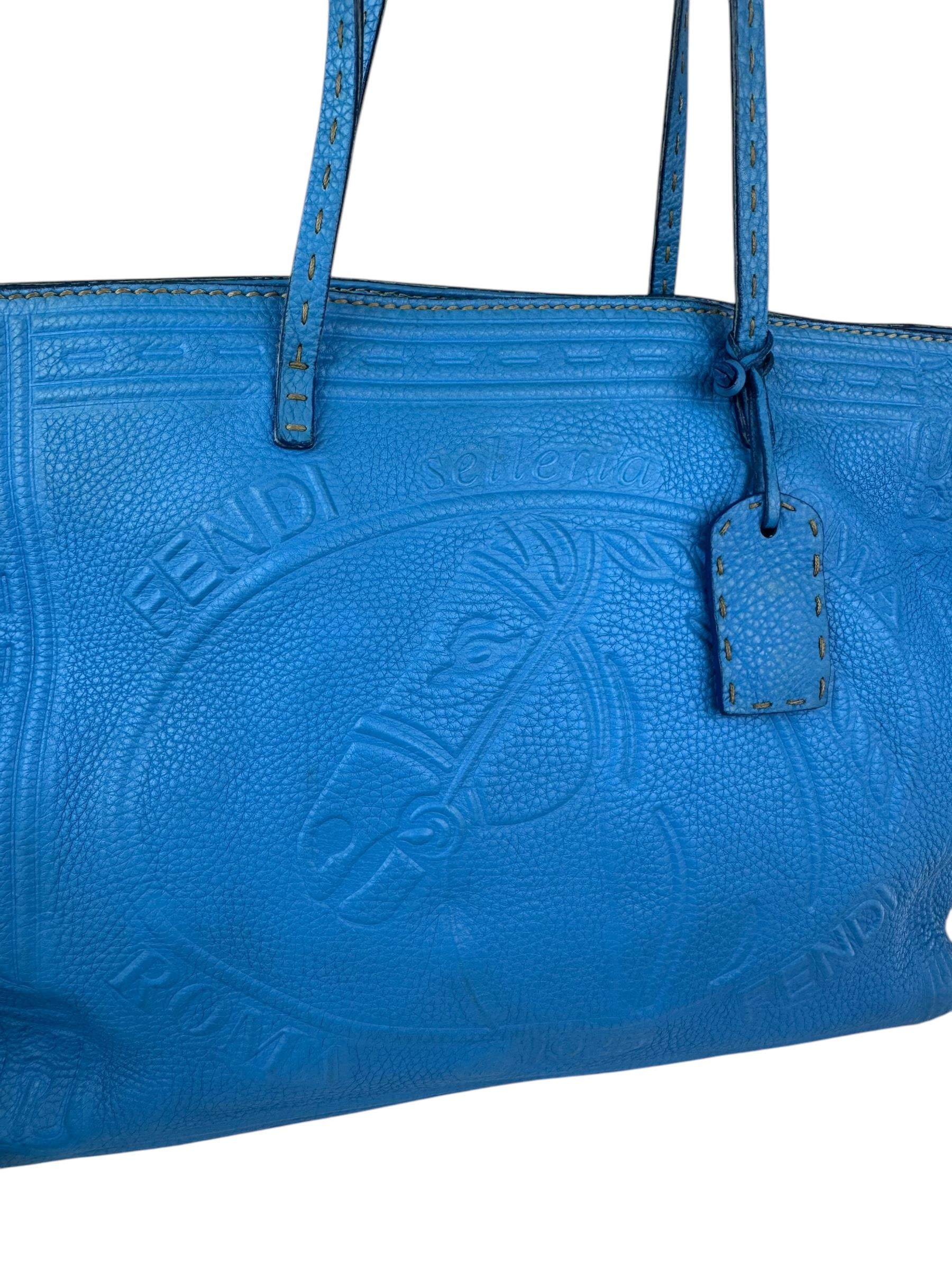 FENDI SELLERIA ROLL TOTE BAG