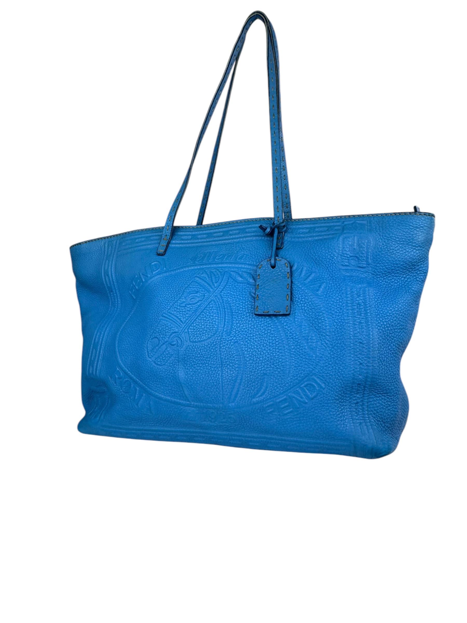 FENDI SELLERIA ROLL TOTE BAG