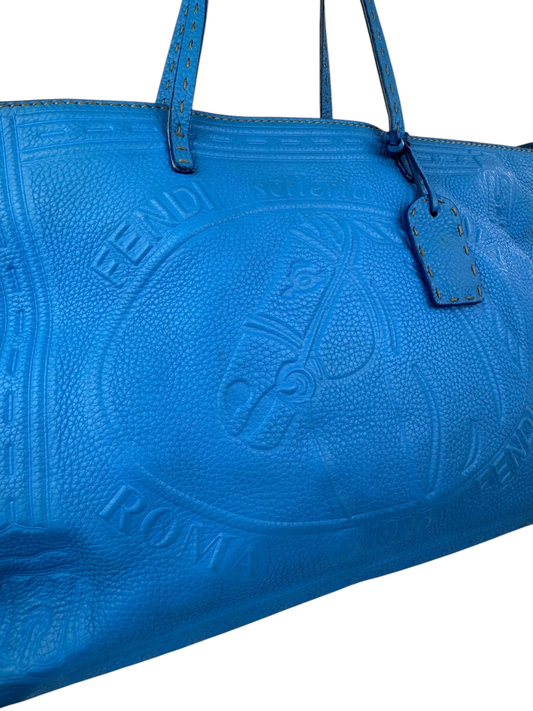 FENDI SELLERIA ROLL TOTE BAG