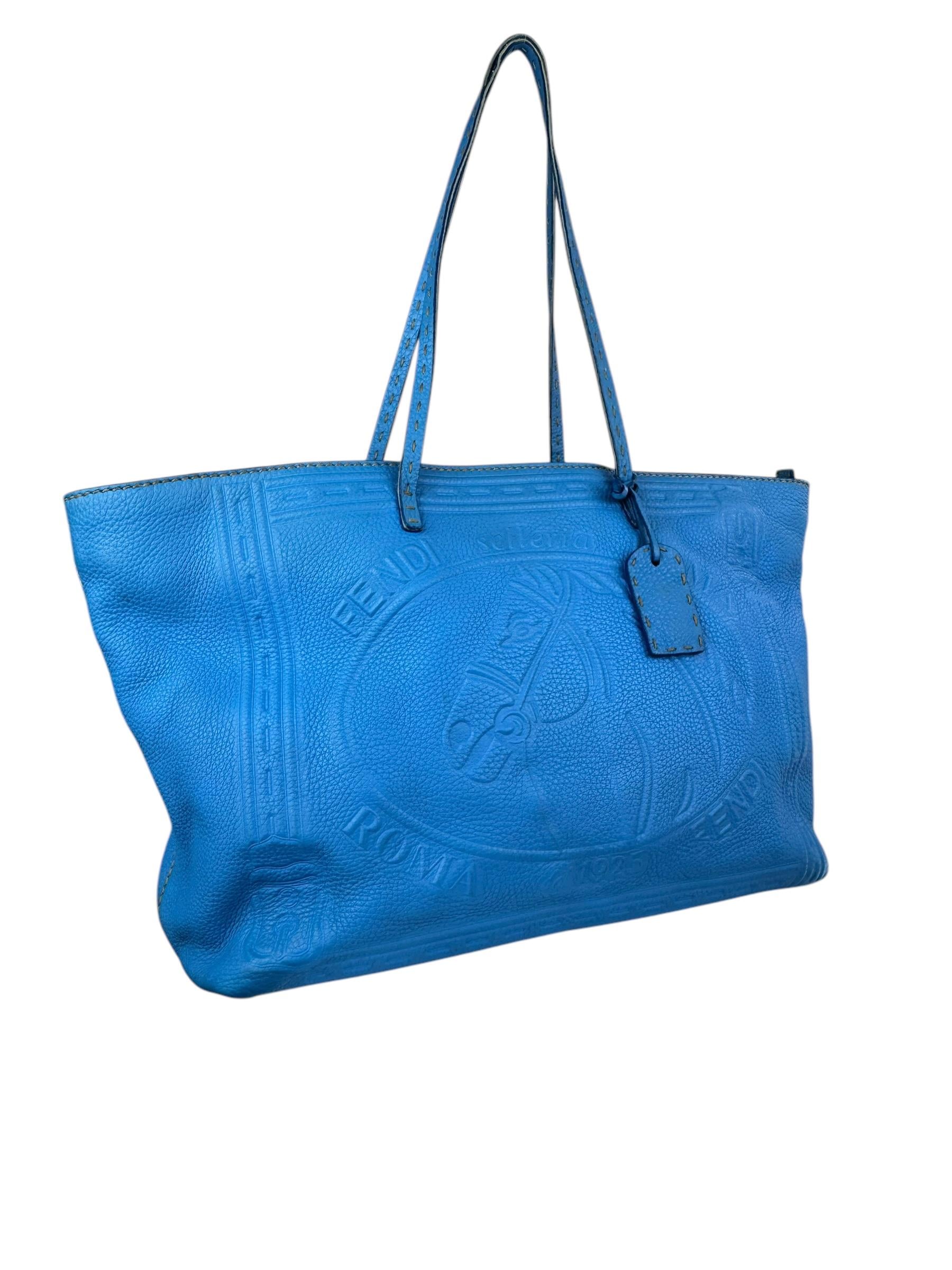 FENDI SELLERIA ROLL TOTE BAG