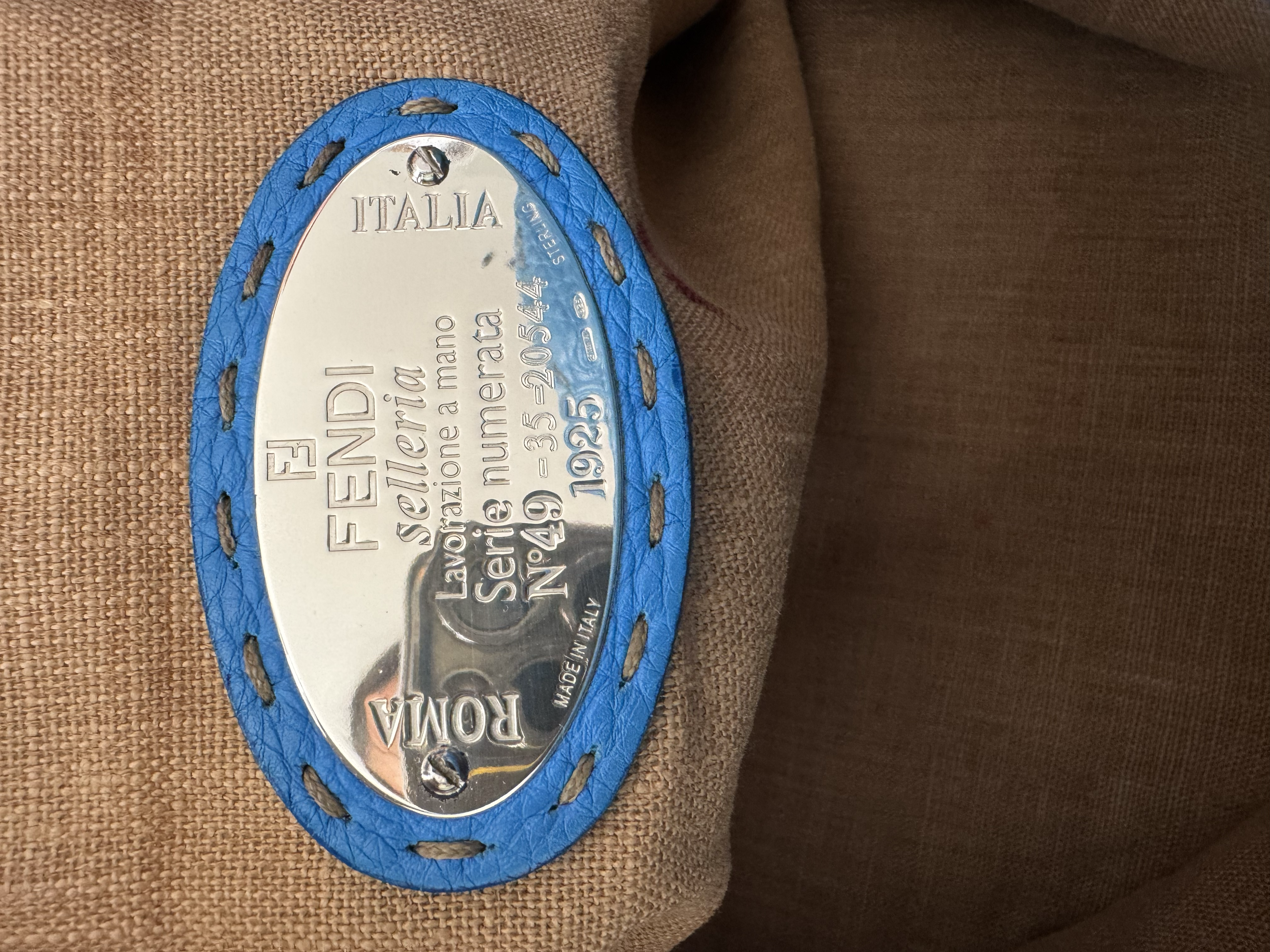 FENDI SELLERIA ROLL TOTE BAG