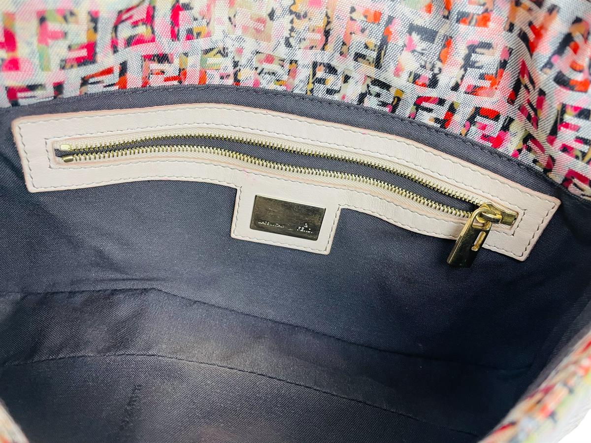 FENDI SQUIN EMBELLISHED BAGUETTE