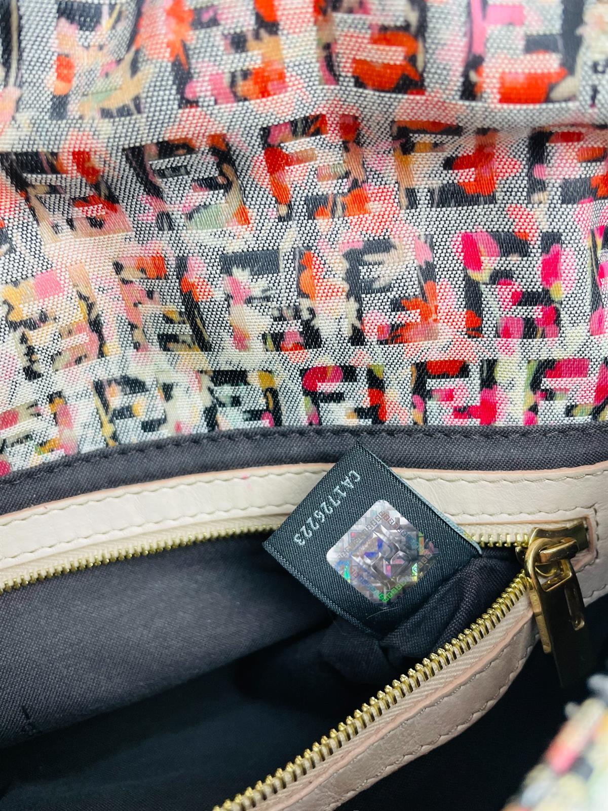 FENDI SQUIN EMBELLISHED BAGUETTE