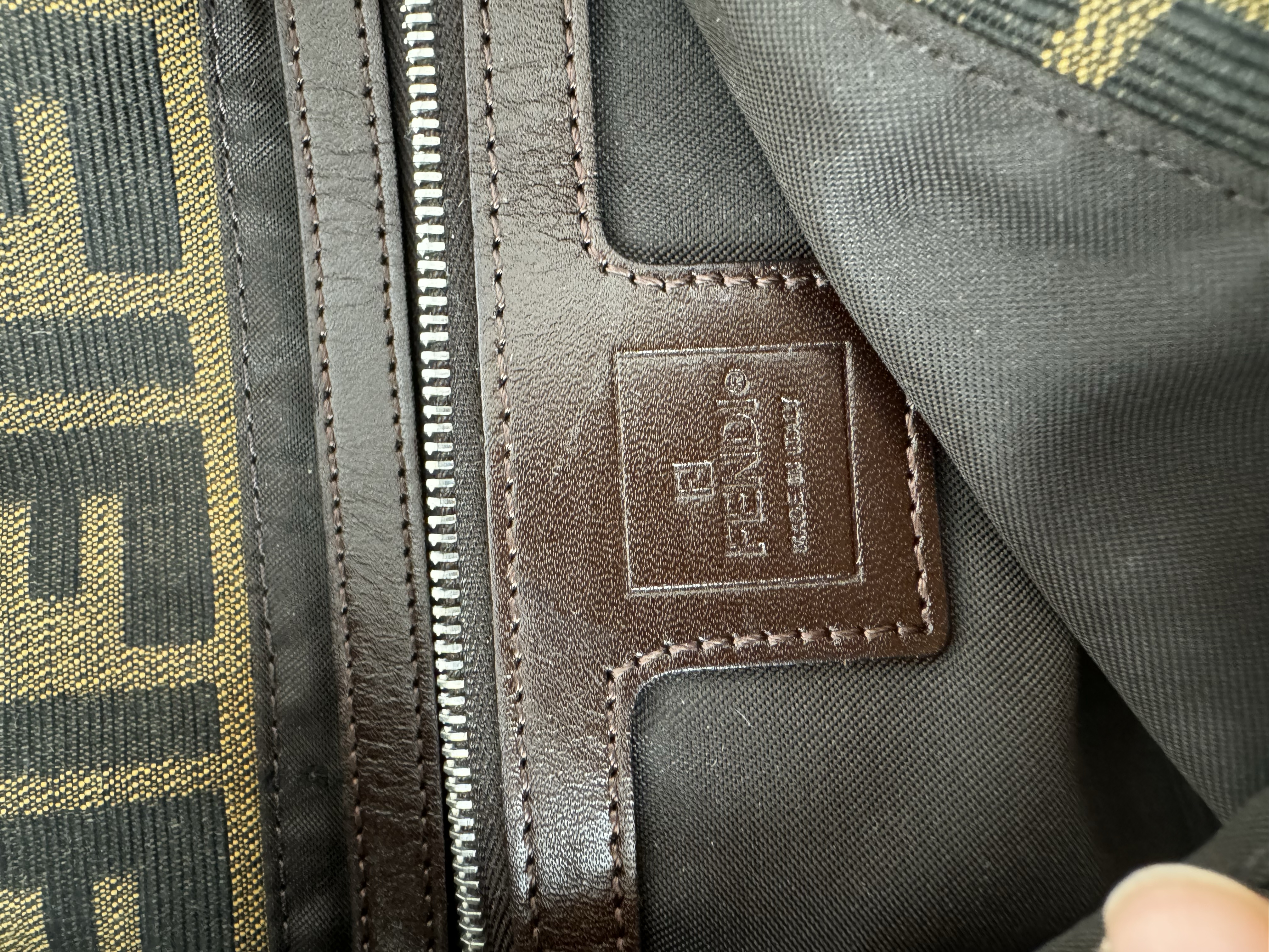 FENDI ZUCCA BAGUETTE 