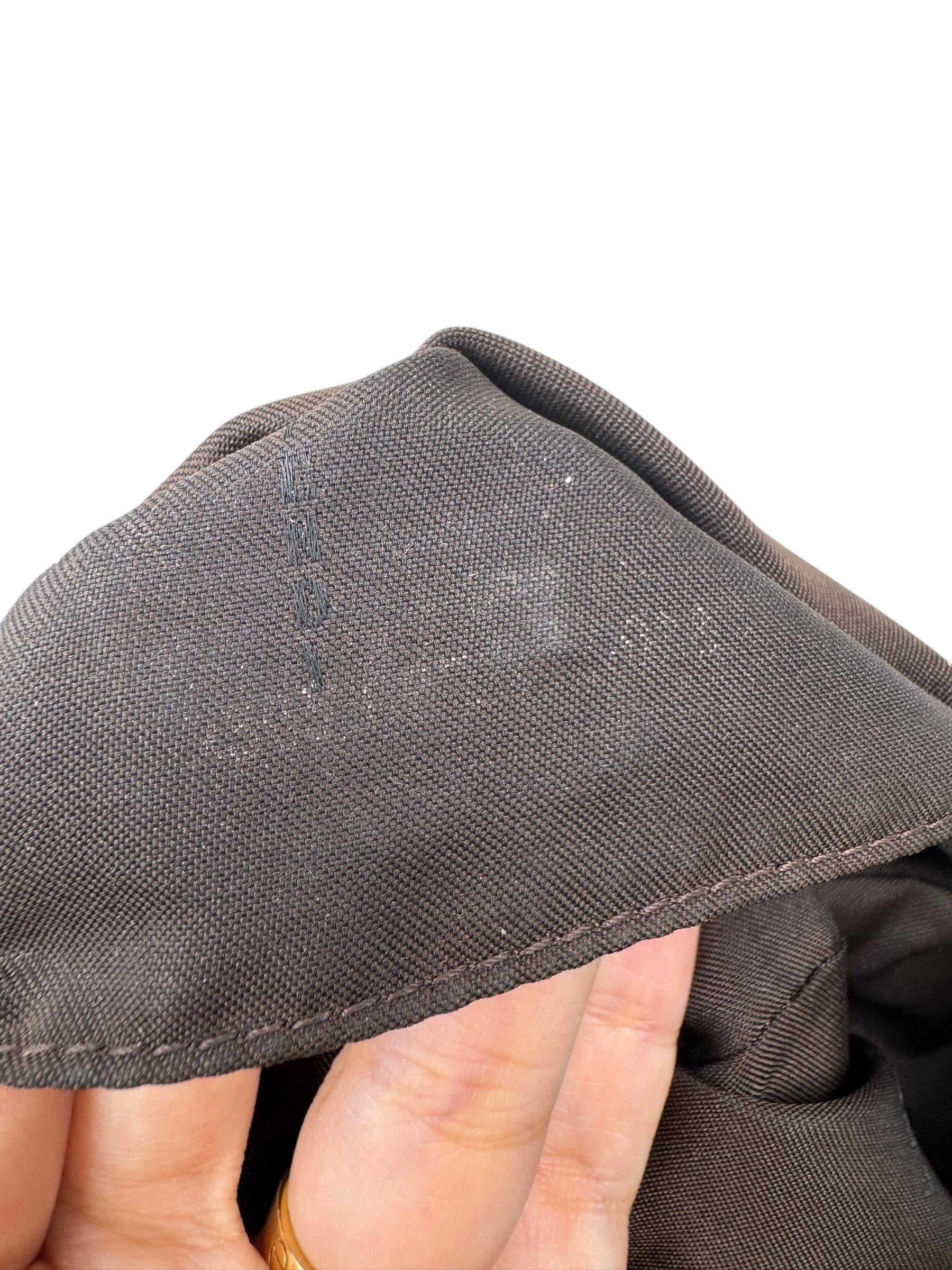 FENDI ZUCCA MESSENGER BAG