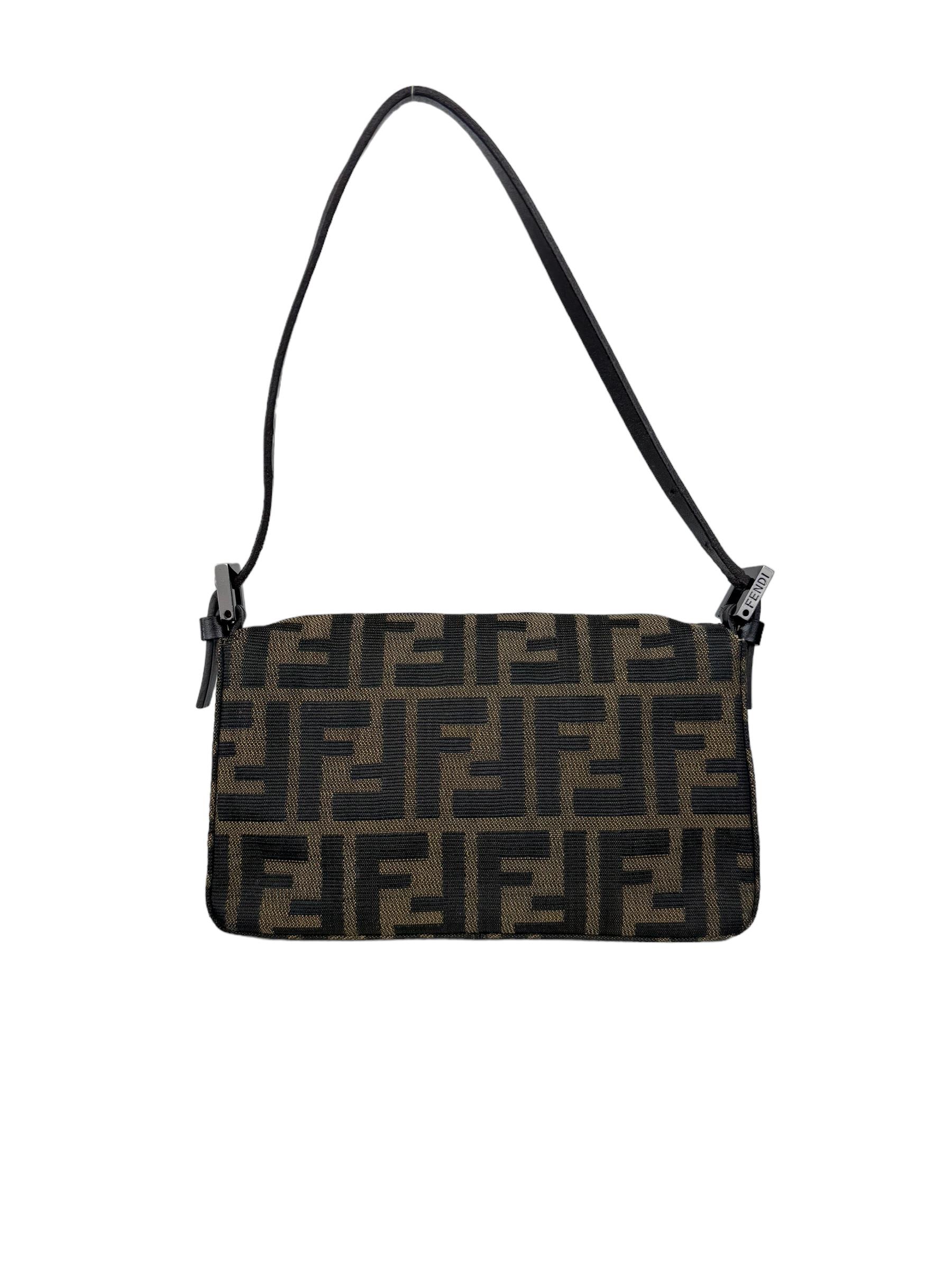FENDI ZUCCA MINI BAGUETTE 