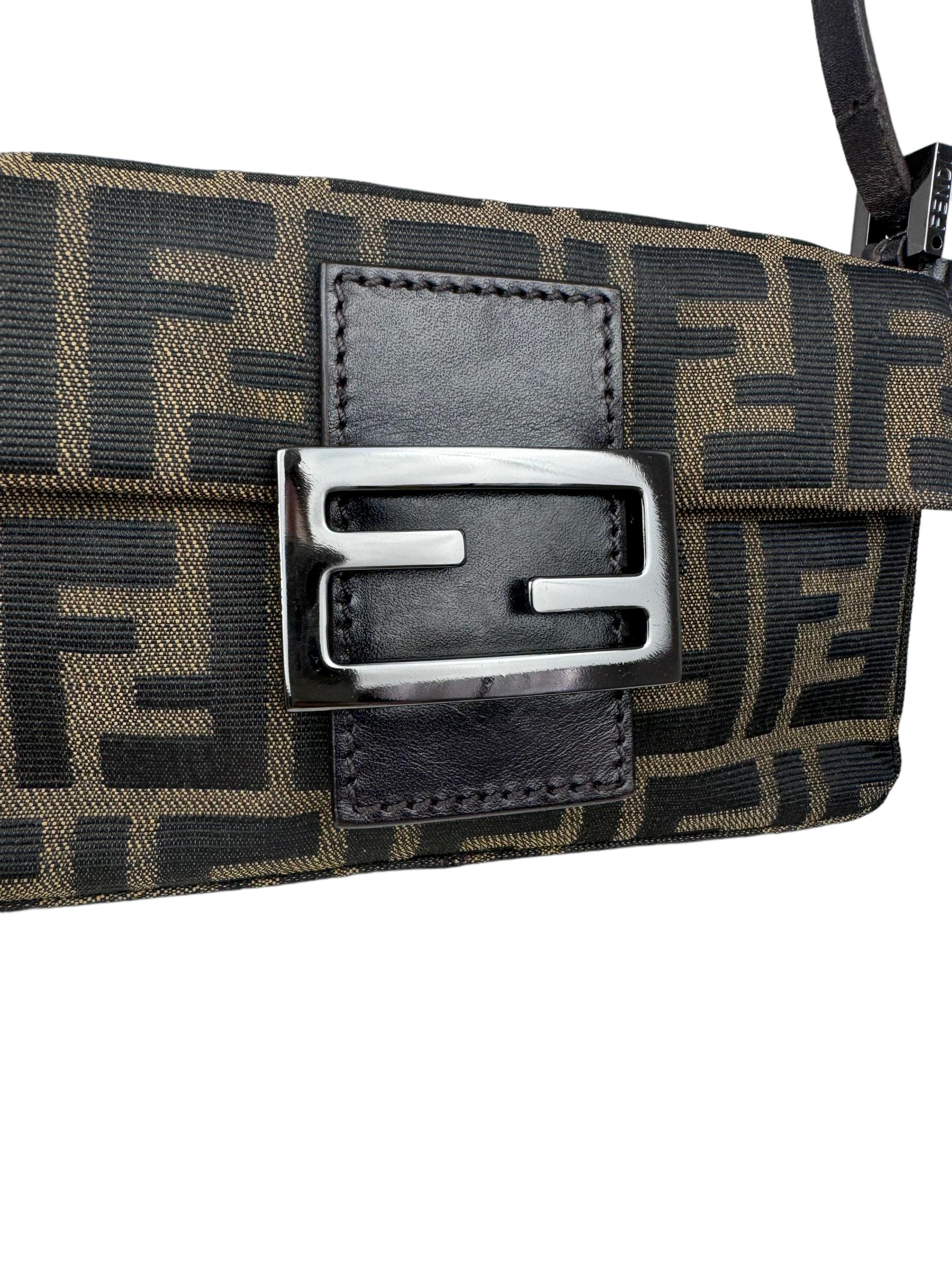 FENDI ZUCCA MINI BAGUETTE 