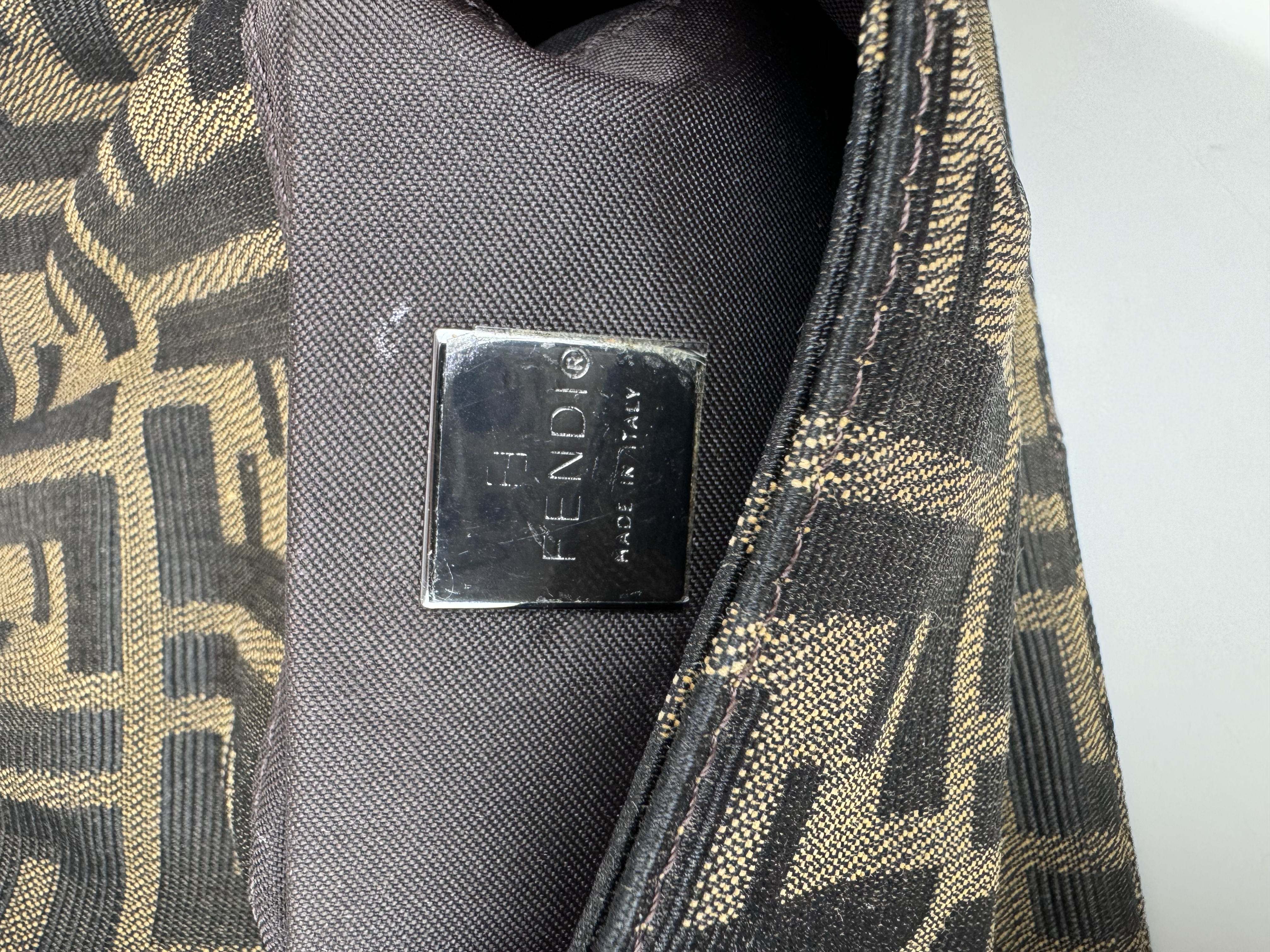 FENDI ZUCCA MINI BAGUETTE 