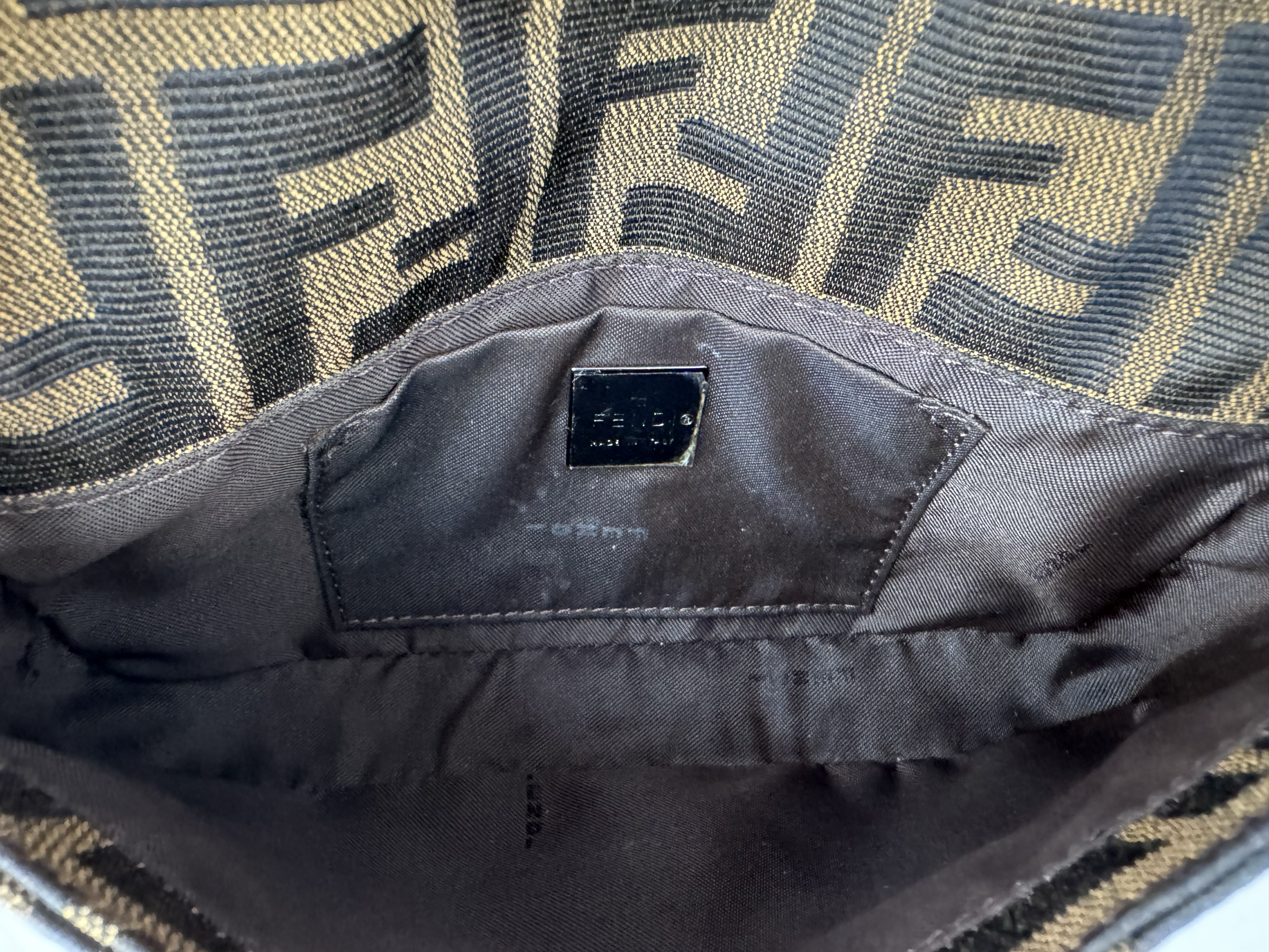FENDI ZUCCA MINI BAGUETTE 