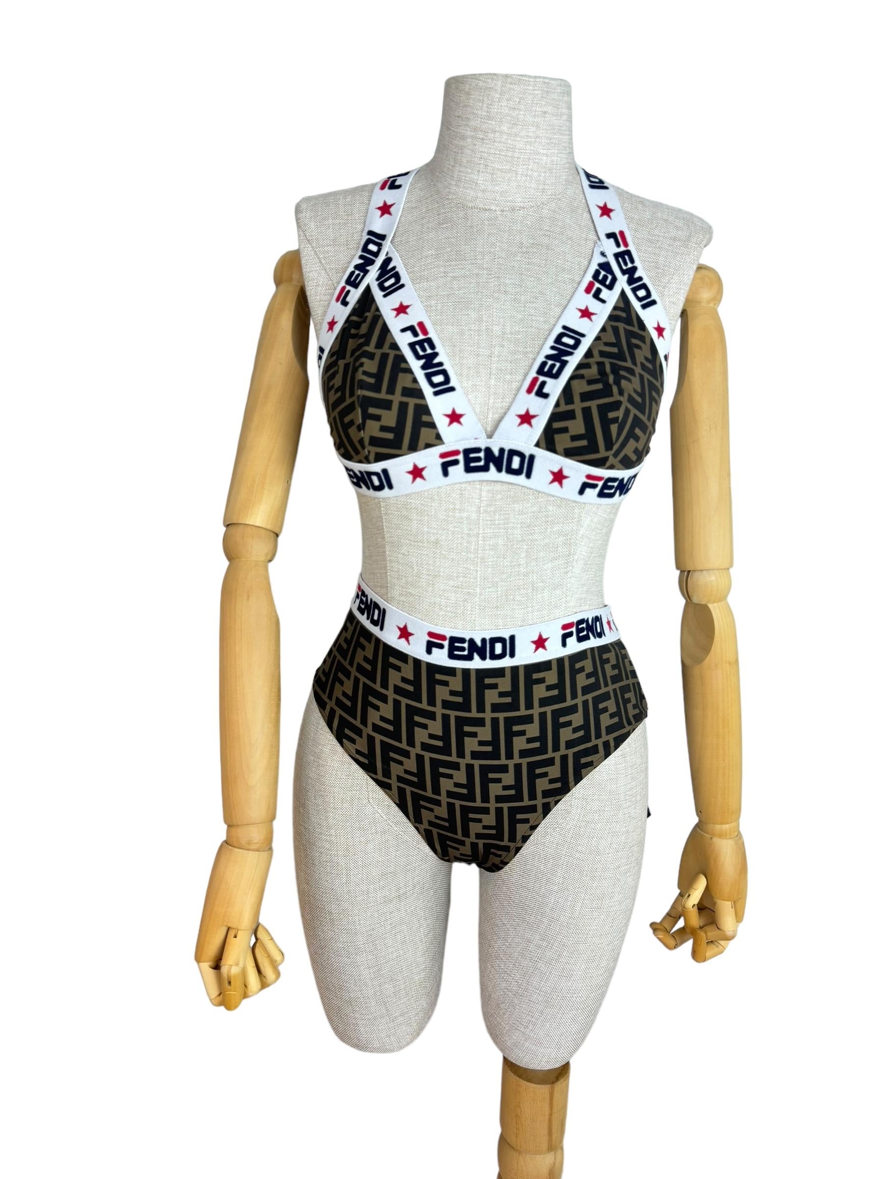 FENDI ZUCCA MONOGRAM BIKINI