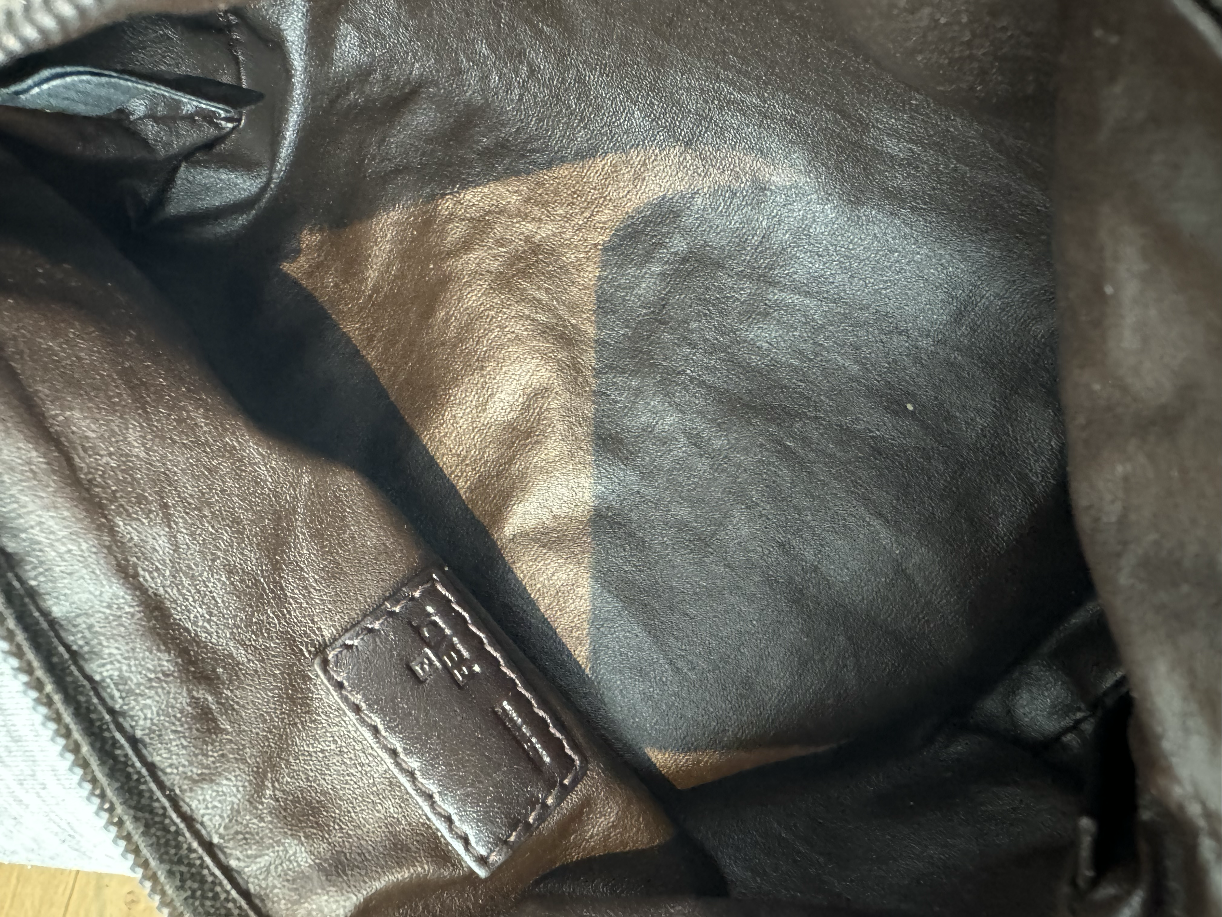 FENDI ZUCCA MONOGRAM CLUTCH