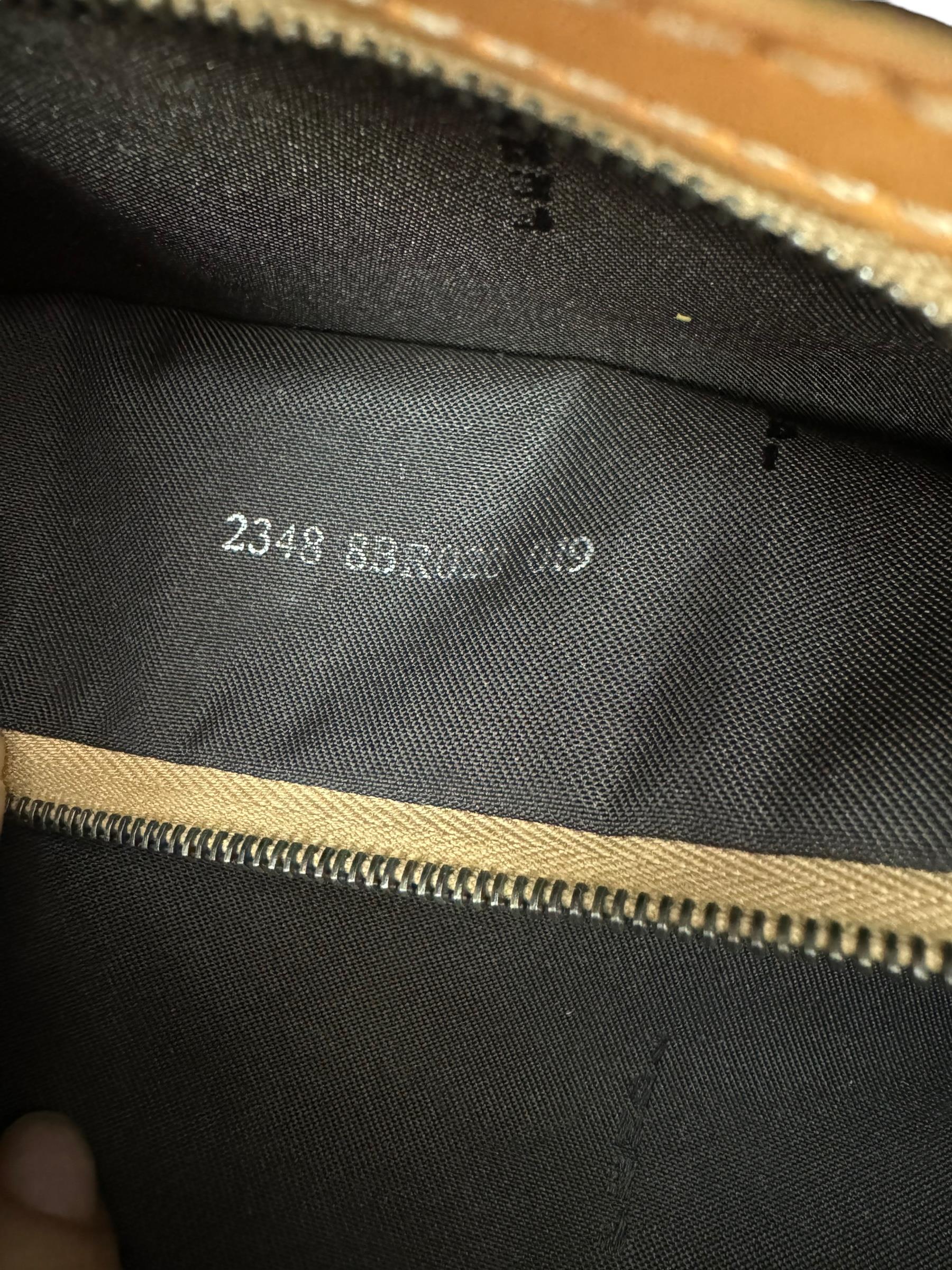 FENDI ZUCCA PATTERN CROISSANT BAG