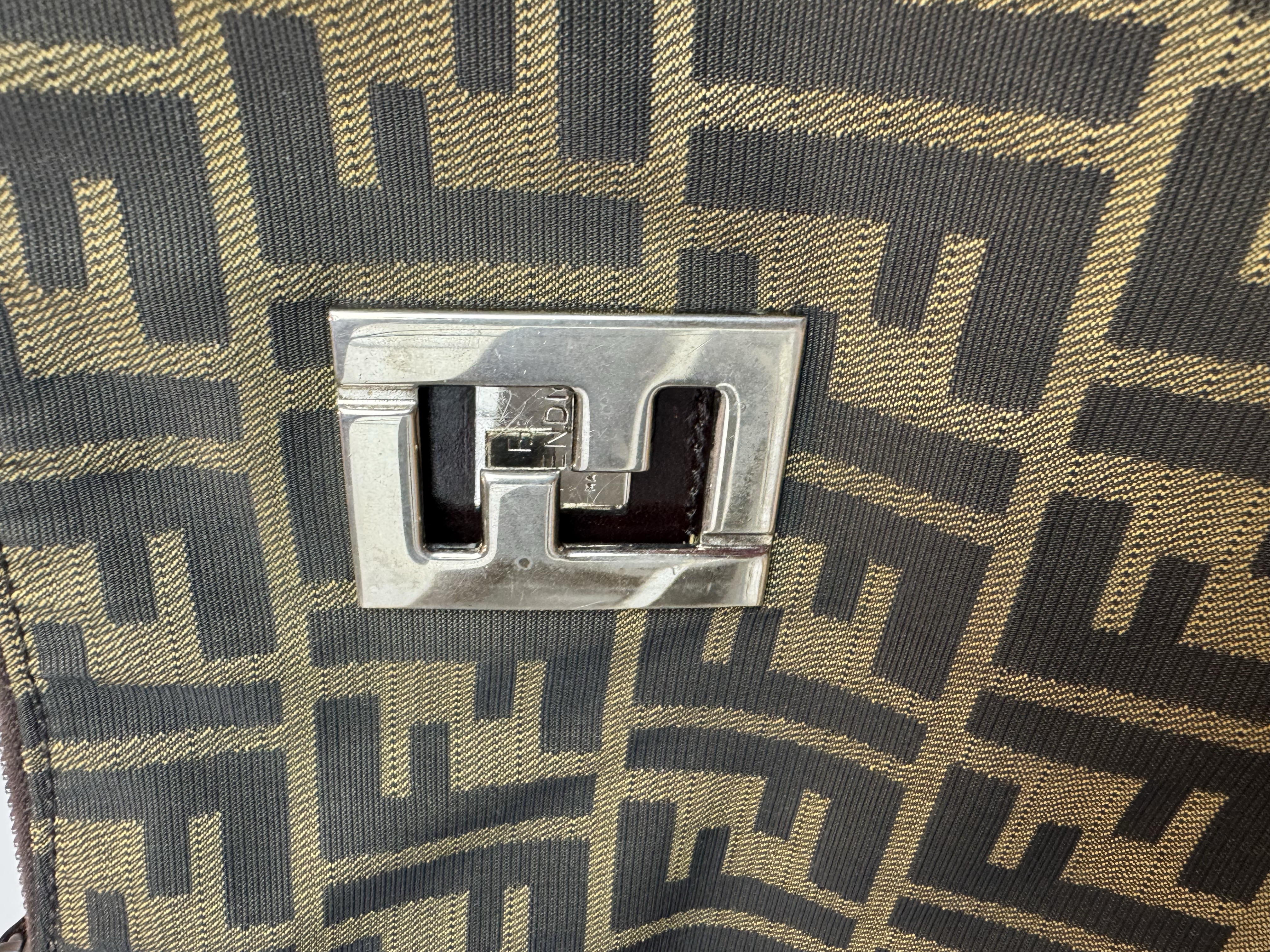 FENDI ZUCCA SHOULDER BAG