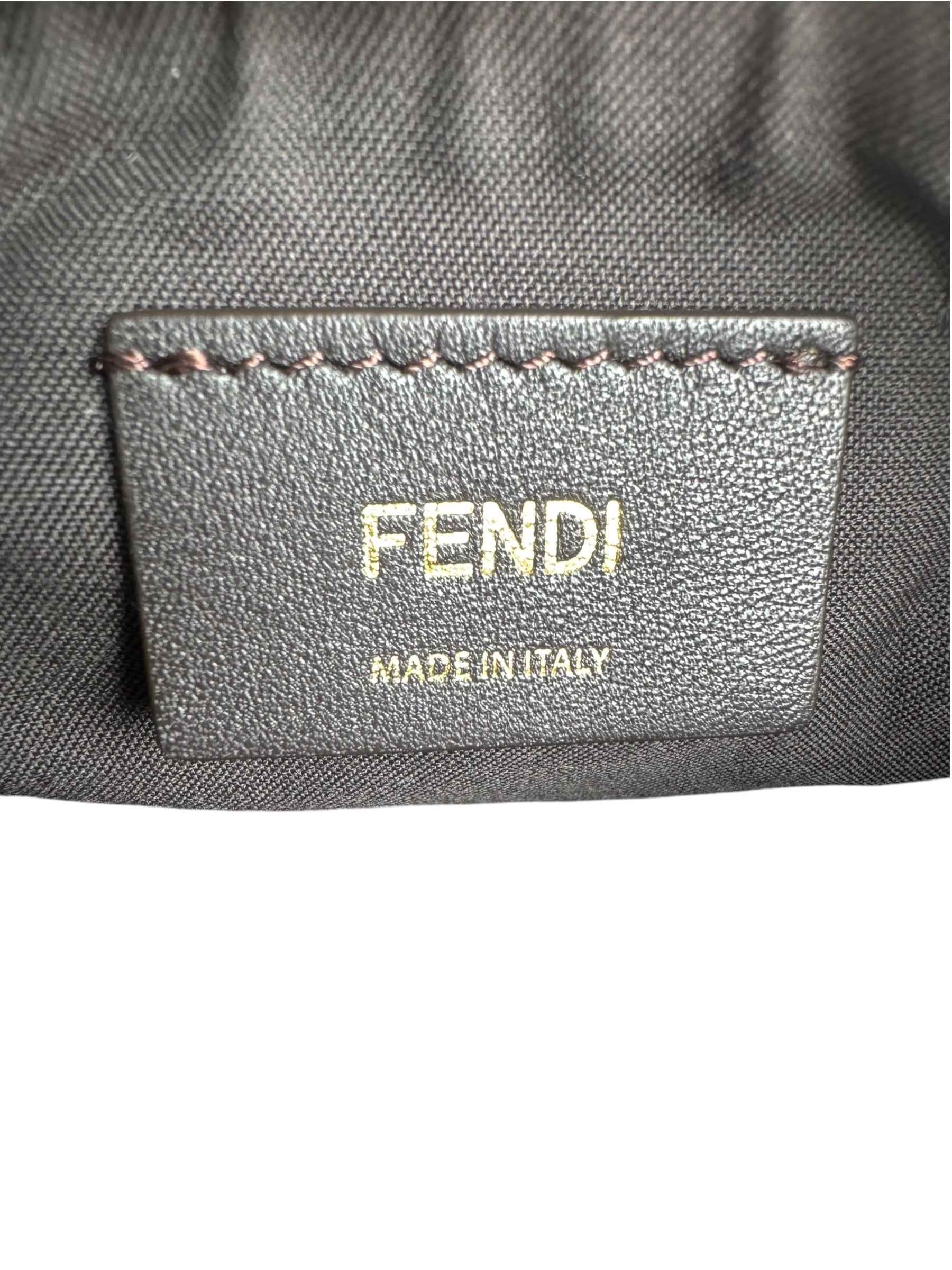 FENDI ZUCCA VELVET GRAPHY BAG