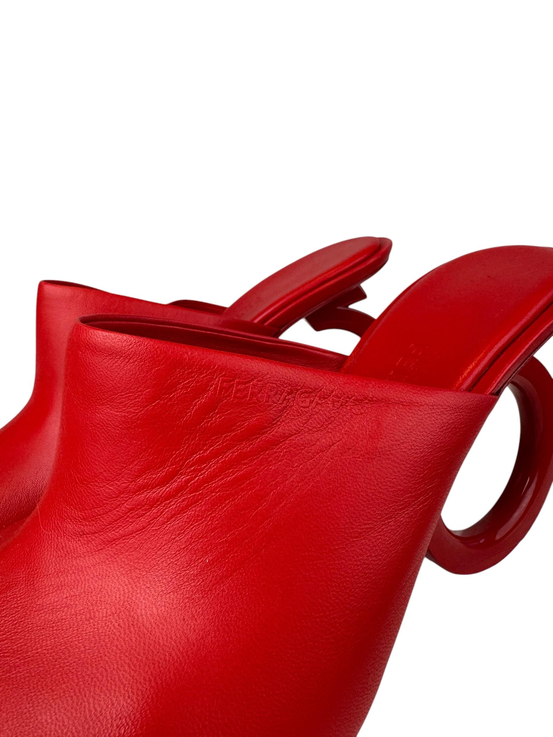 FERRAGAMO ELINA GANCIO HEEL