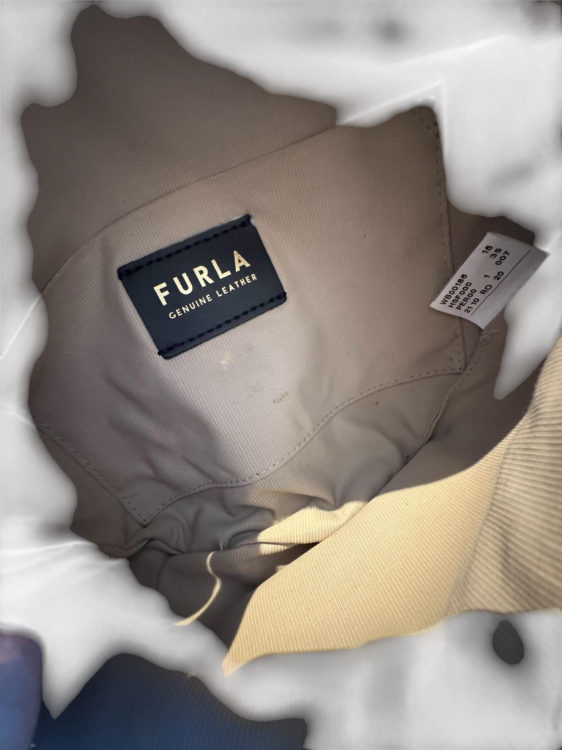 FURLA LEATHER BELT BAG