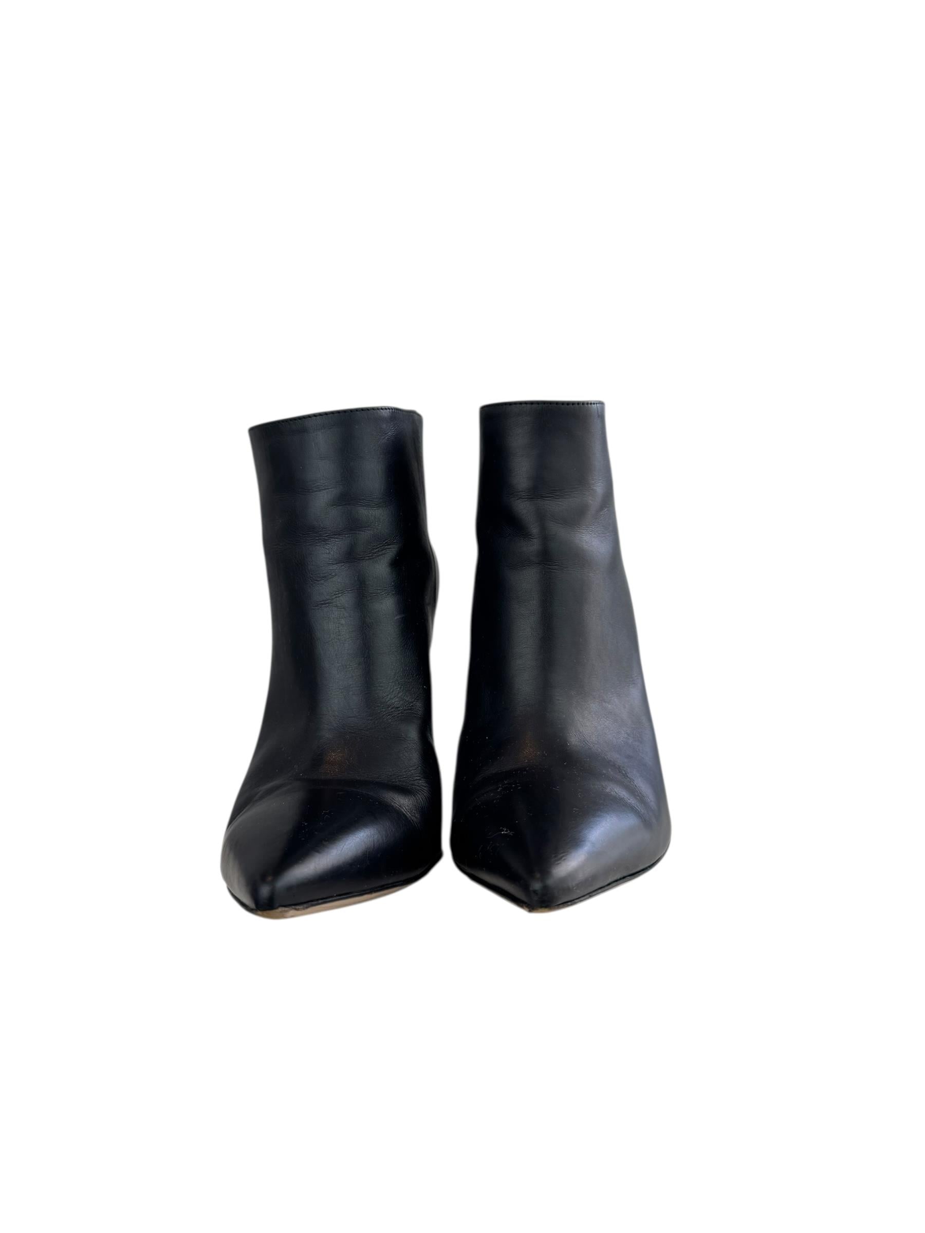 GIANVITO ROSSI LEATHER BOOTS