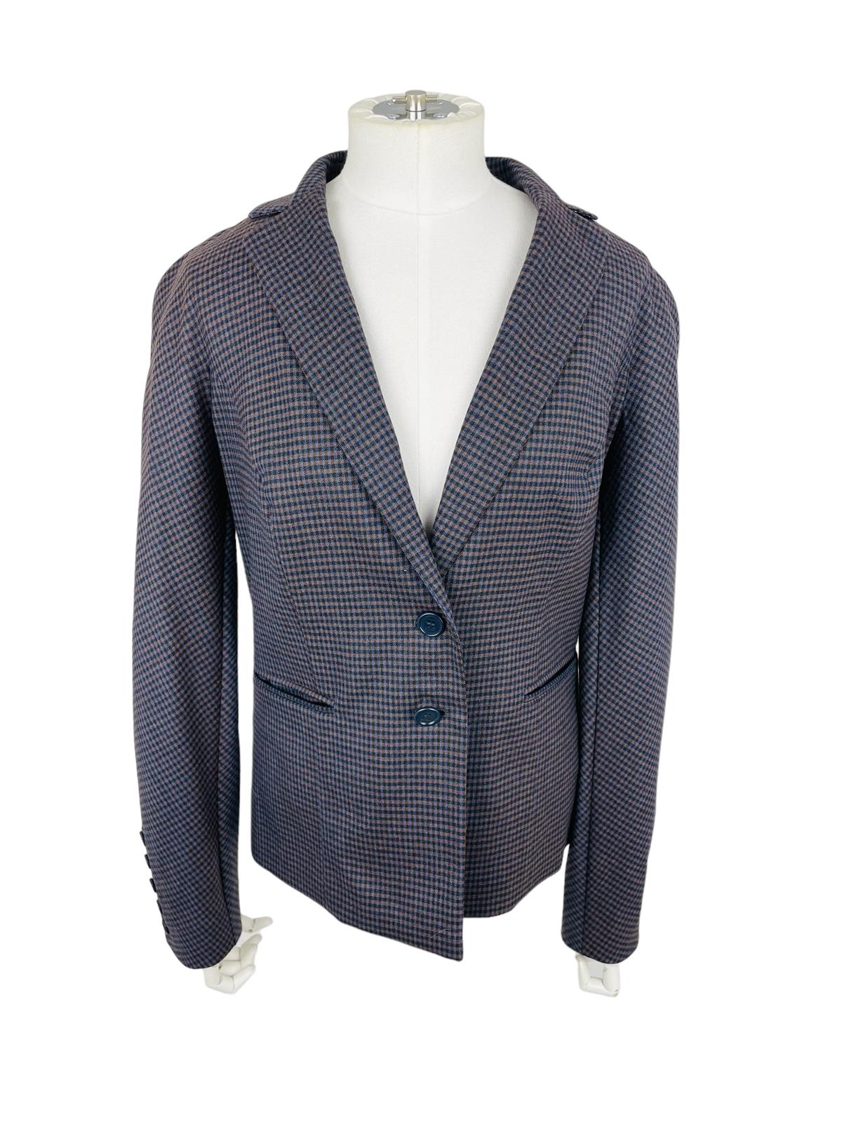GINGHAM BLAZER JACKET