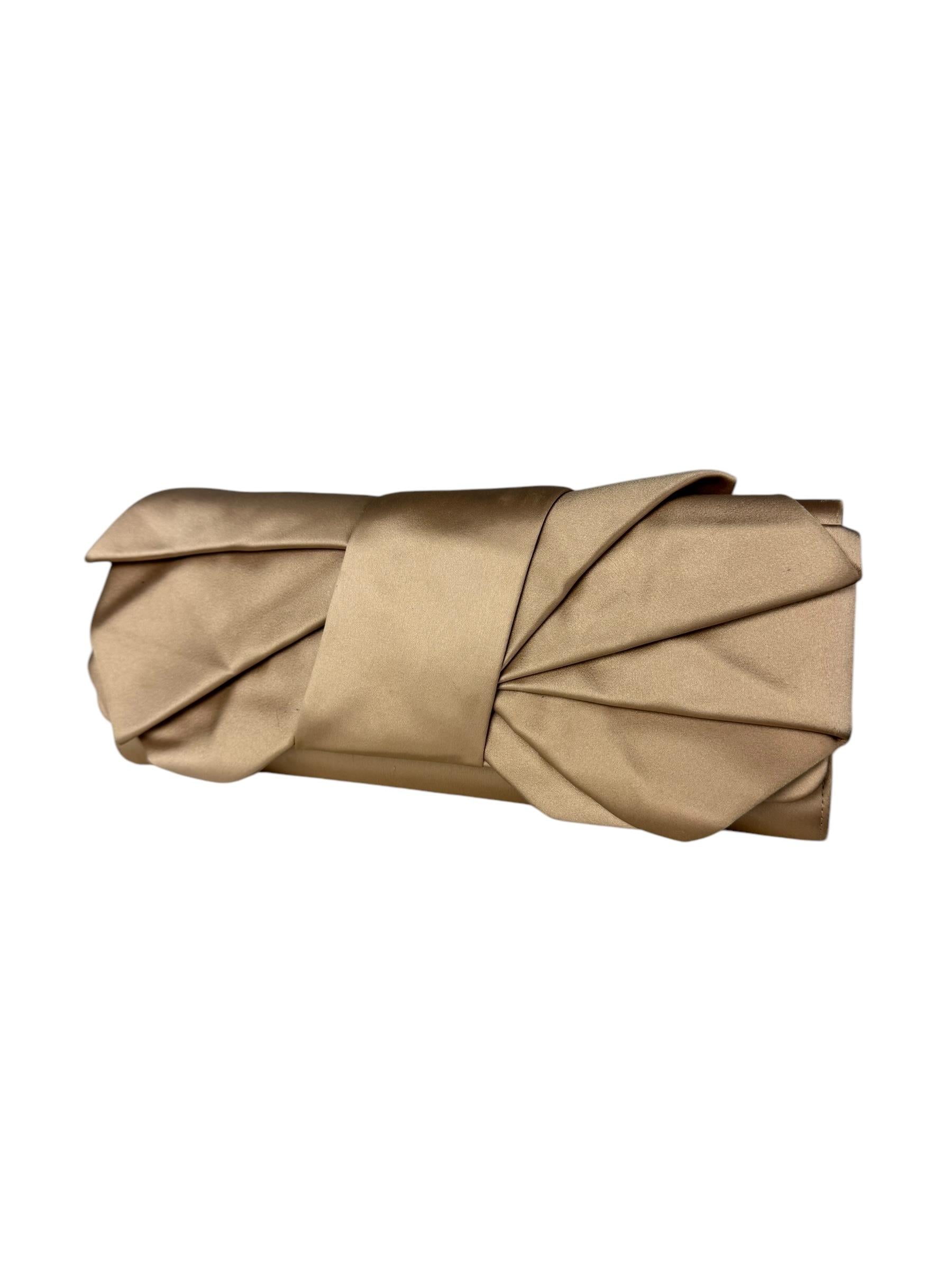 GIUSSEPPE ZANOTTI BLUSH SATIN CLUTCH