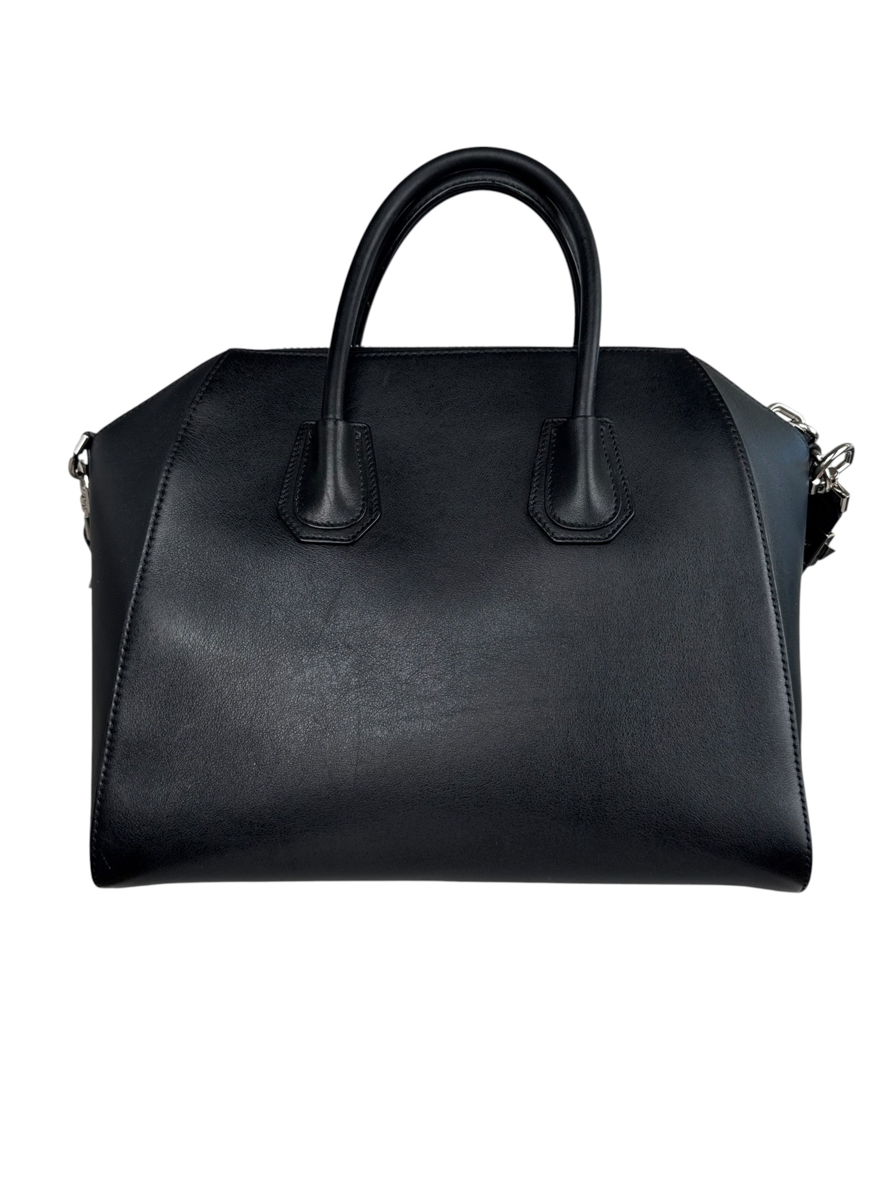 GIVENCHY BLACK MEDIUM ANTIGONA BAG