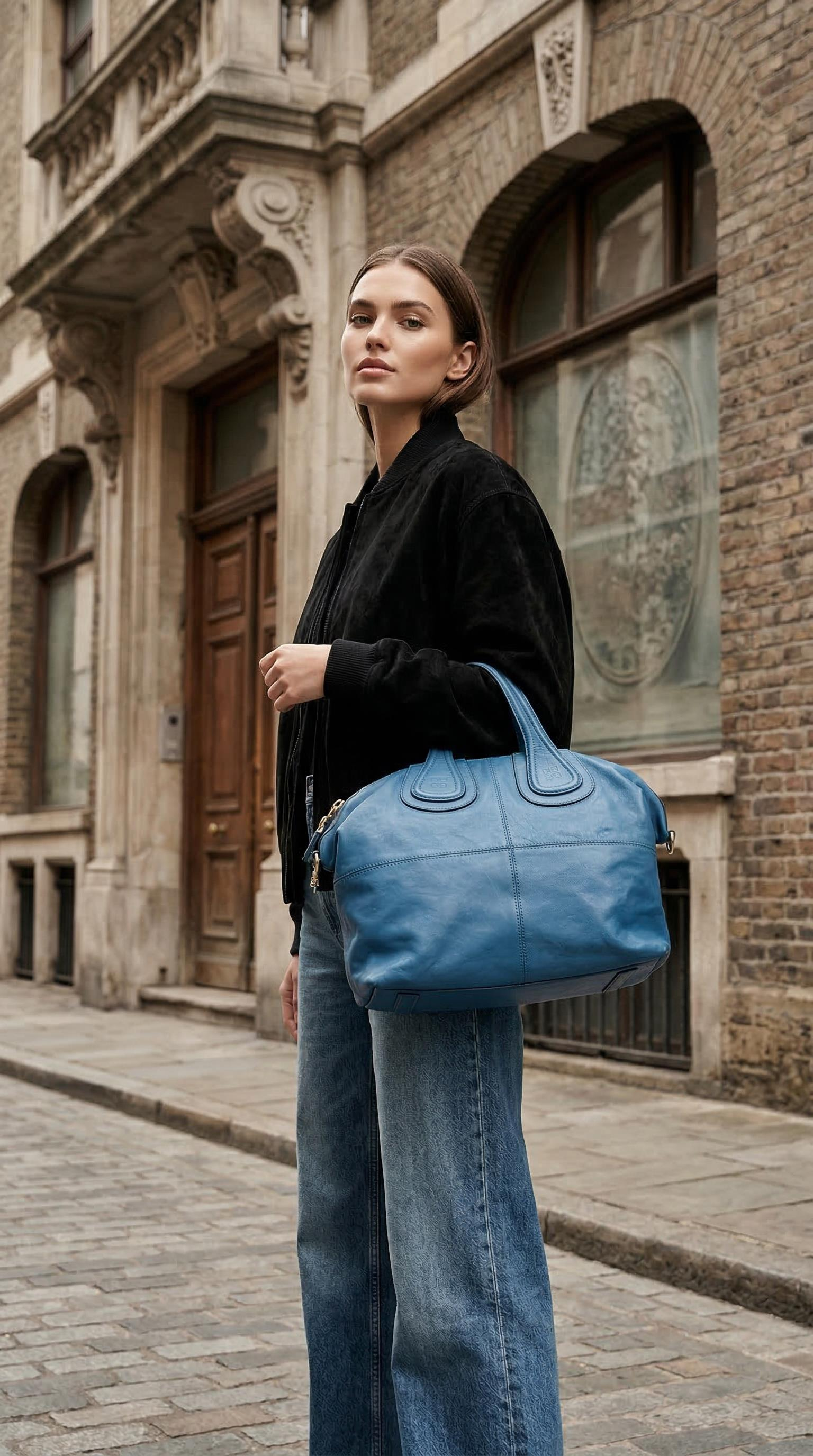 GIVENCHY MEDIUM NIGHTINGALE TOTE BAG 