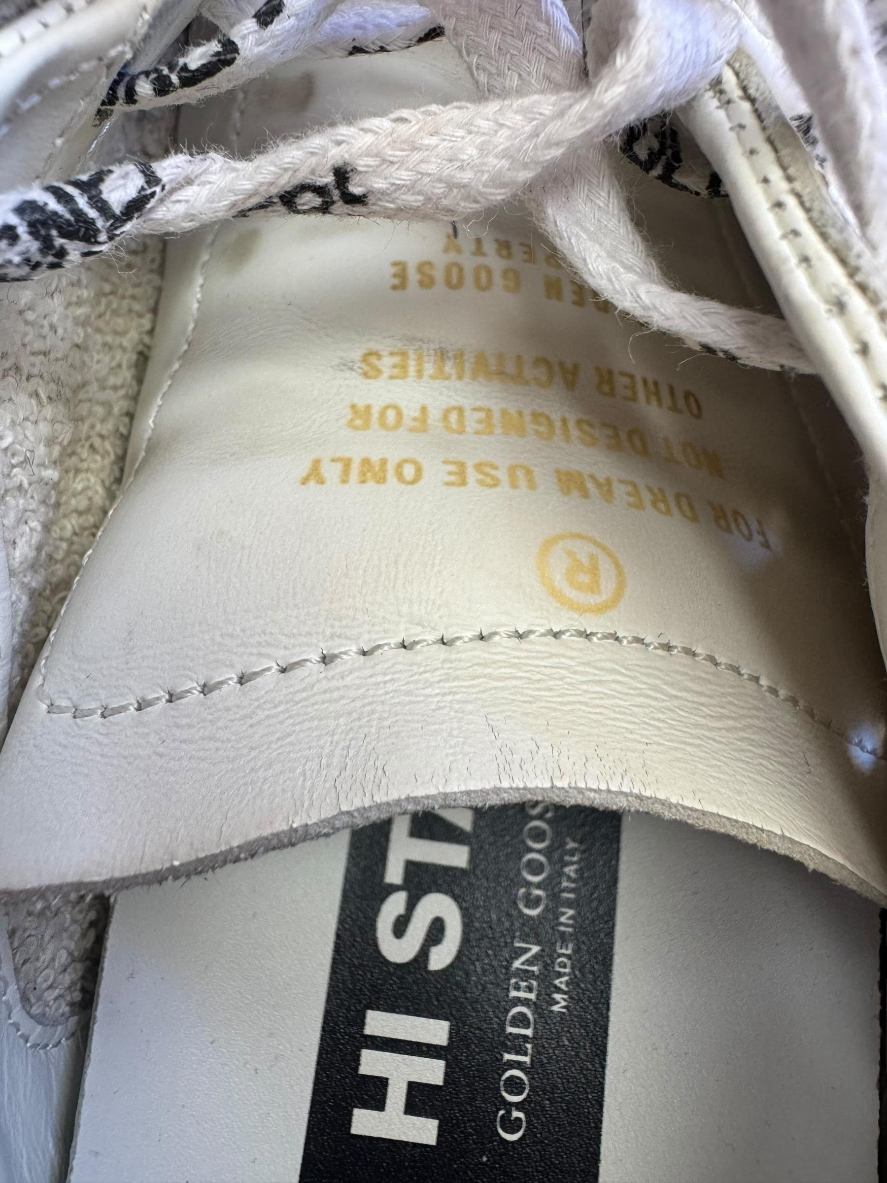 GOLDEN GOOSE HI STAR SNEAKERS