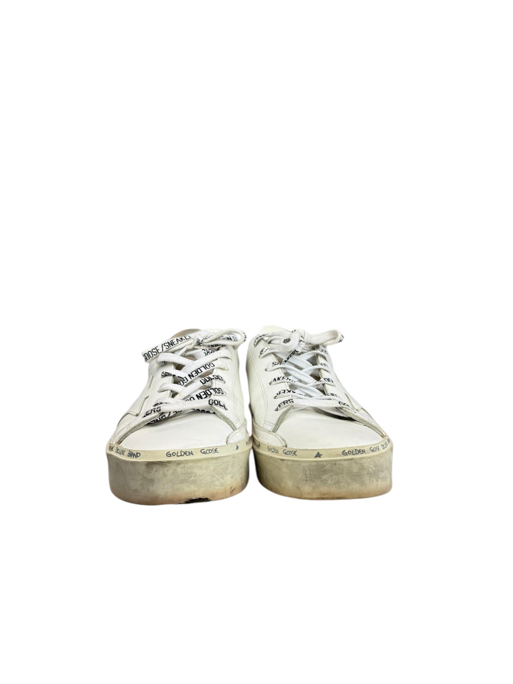 GOLDEN GOOSE HI STAR SNEAKERS