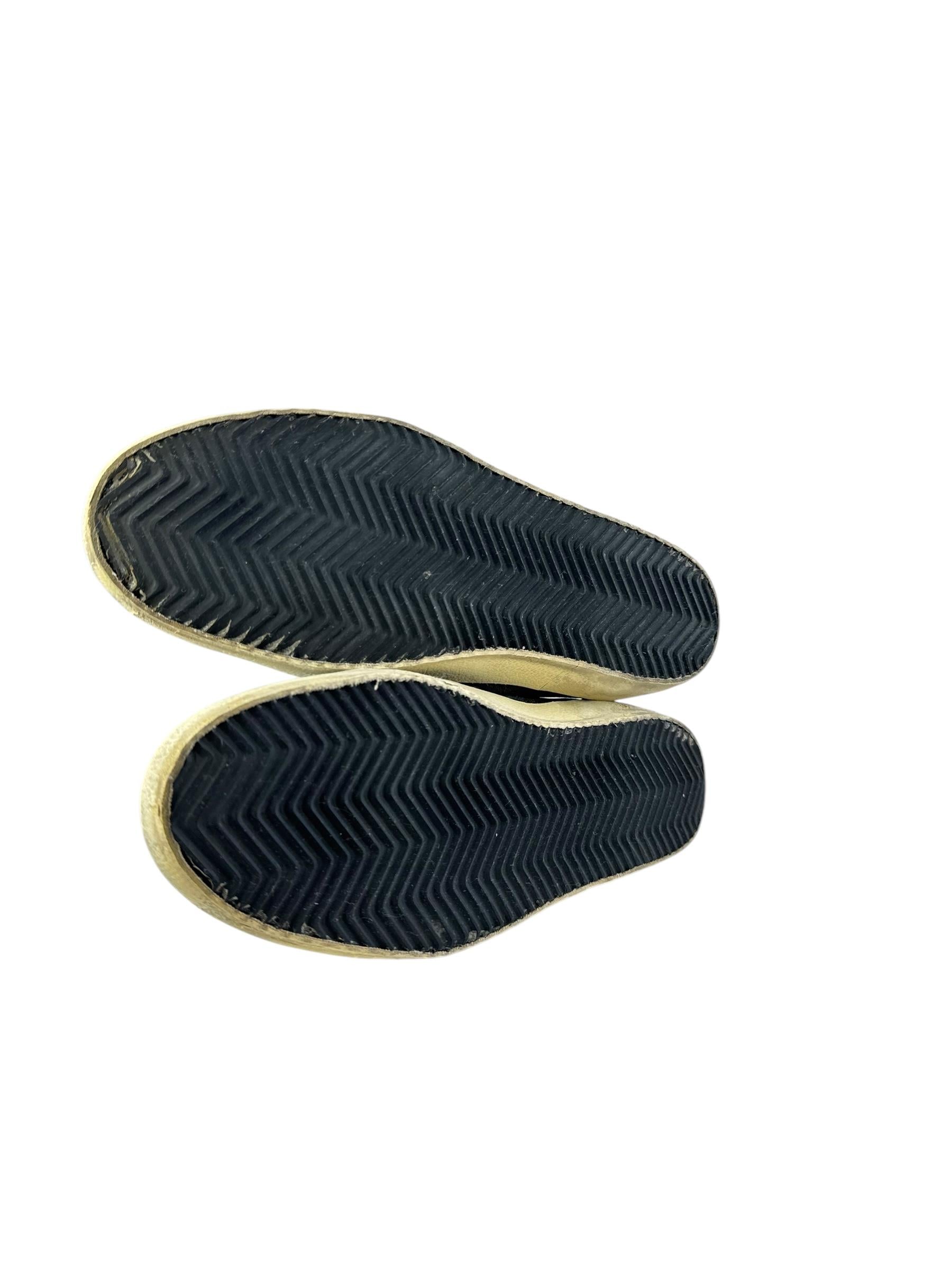 GOLDEN GOOSE MID STAR DENIM SNEAKERS