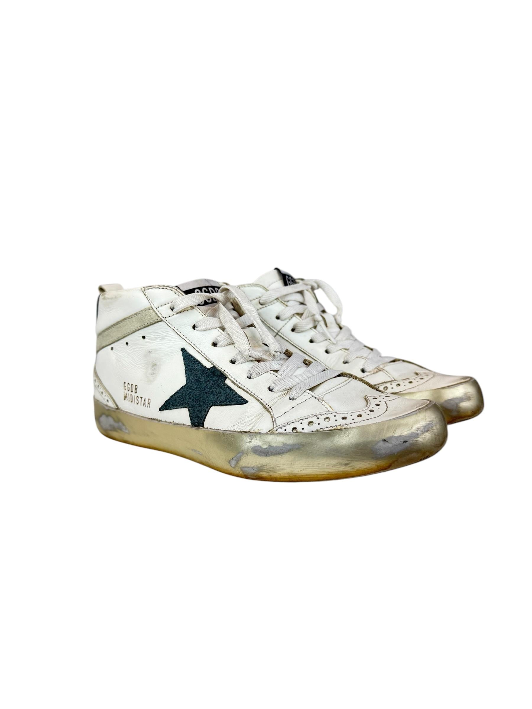 GOLDEN GOOSE MID STAR SNEAKERS