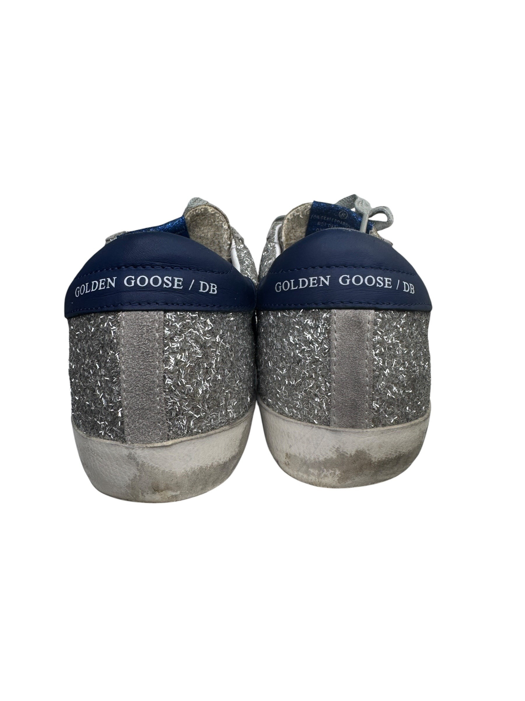 GOLDEN GOOSE SUPER STAR GLITTER SNEAKERS