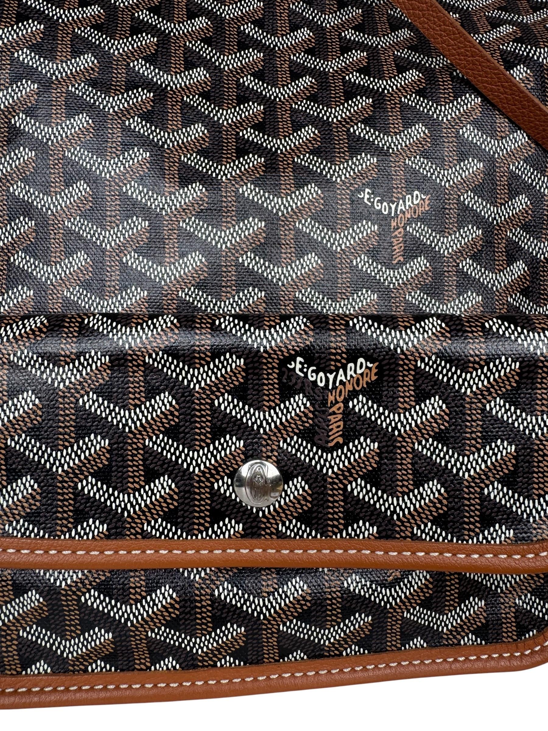 GOYARD BROWN SAINT LOUIS PM TOTE