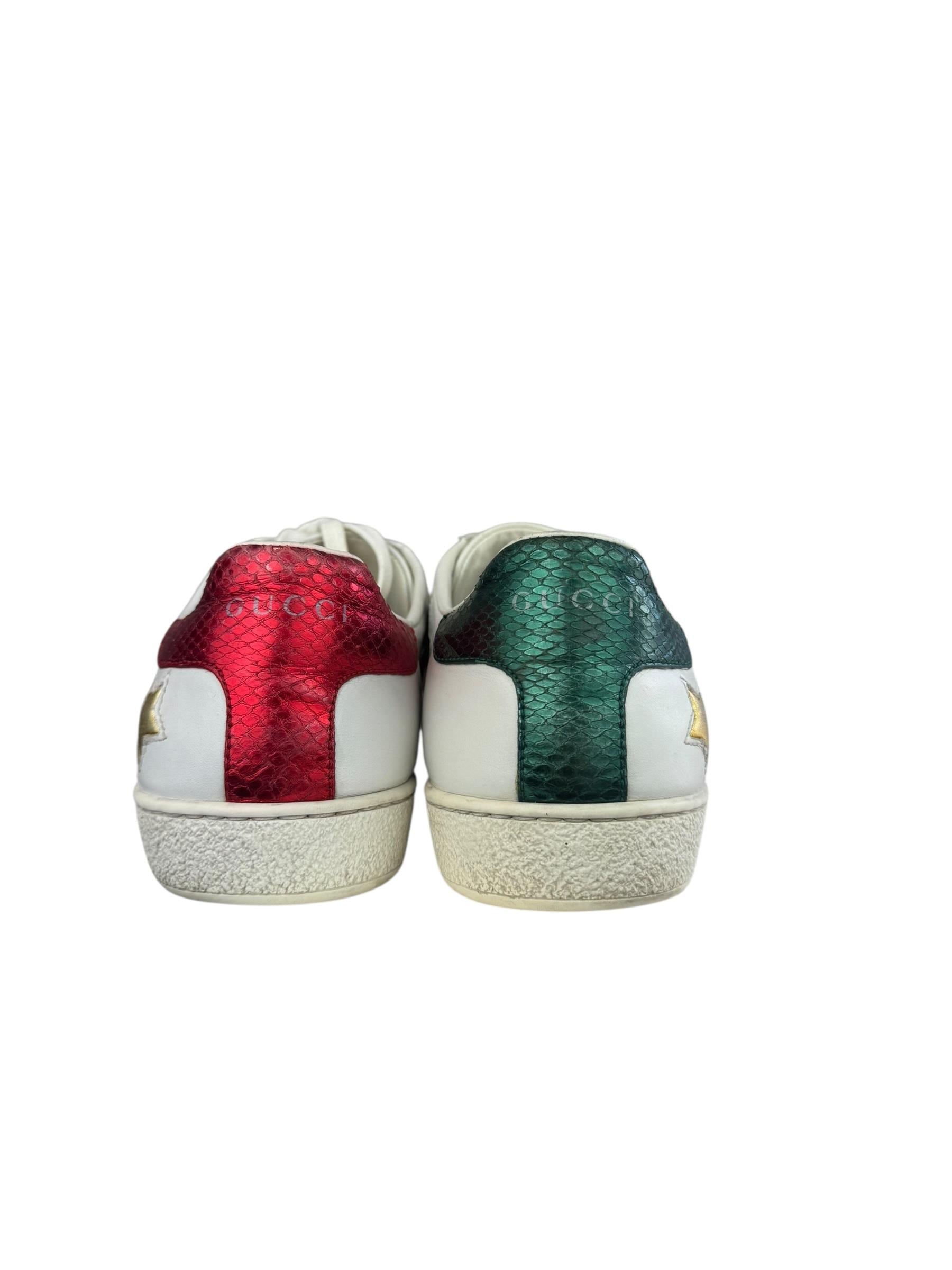 GUCCI ACE GG STAR SNEAKERS