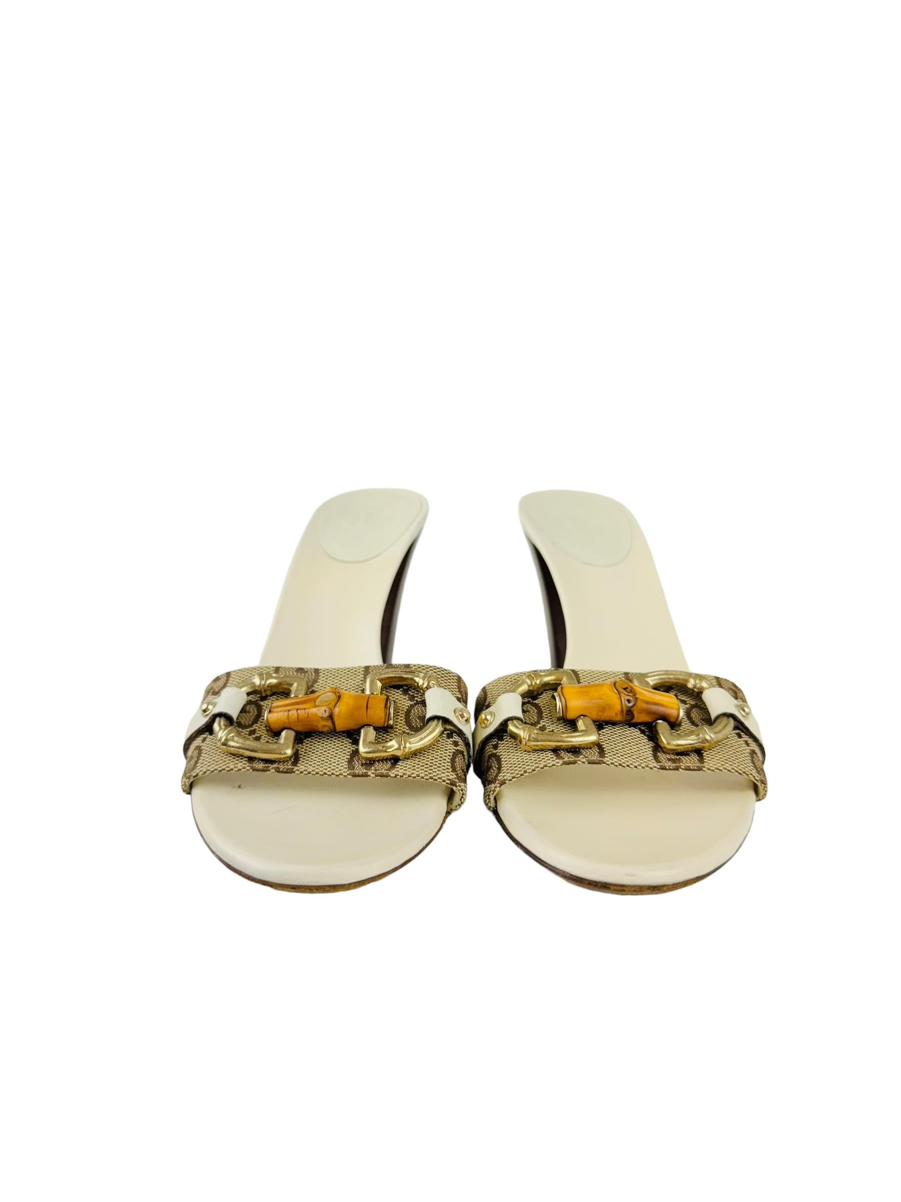 GUCCI BAMBOO HORSEBIT HEELS