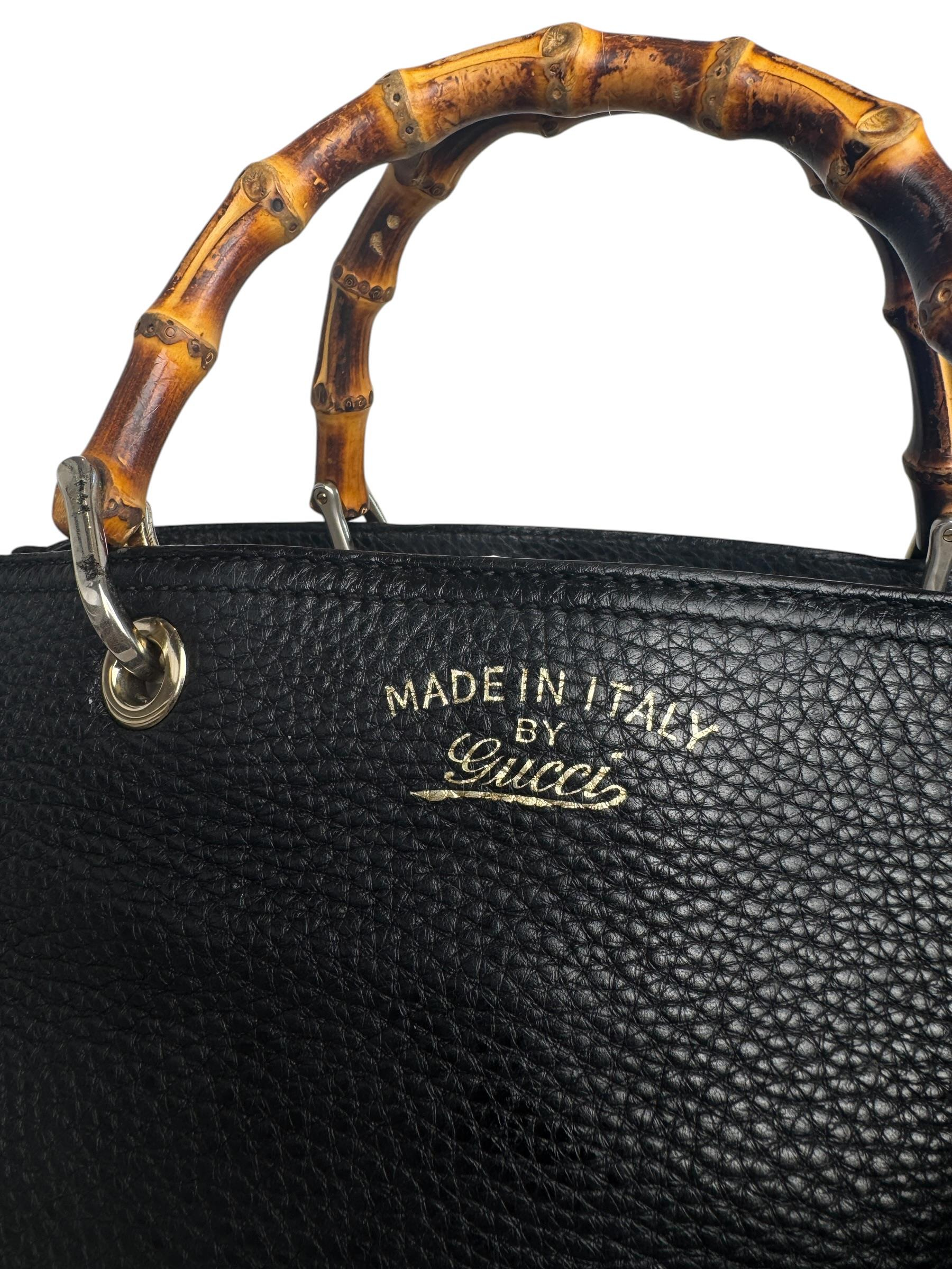 GUCCI BAMBOO TOTE BAG