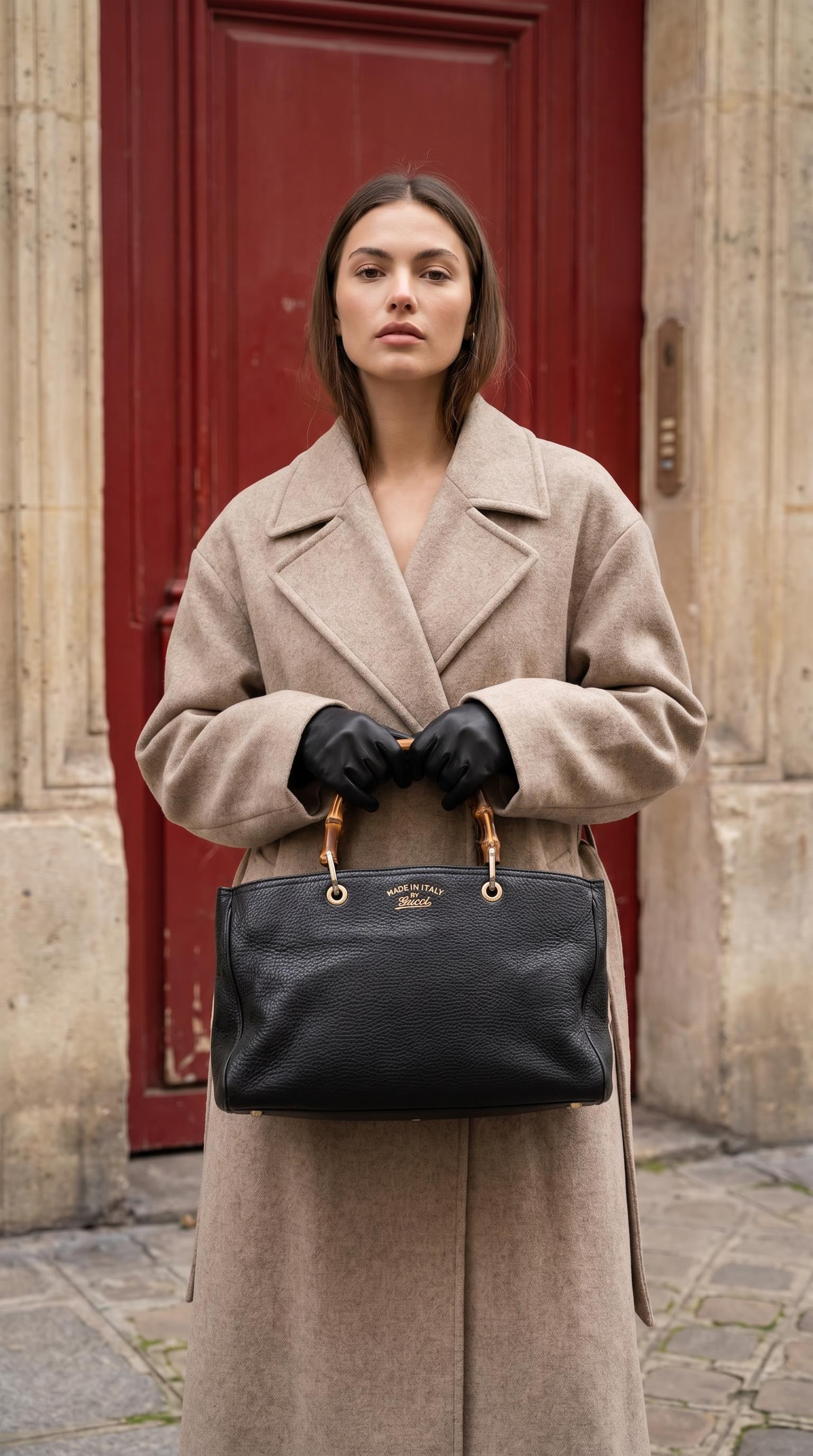 GUCCI BAMBOO TOTE BAG