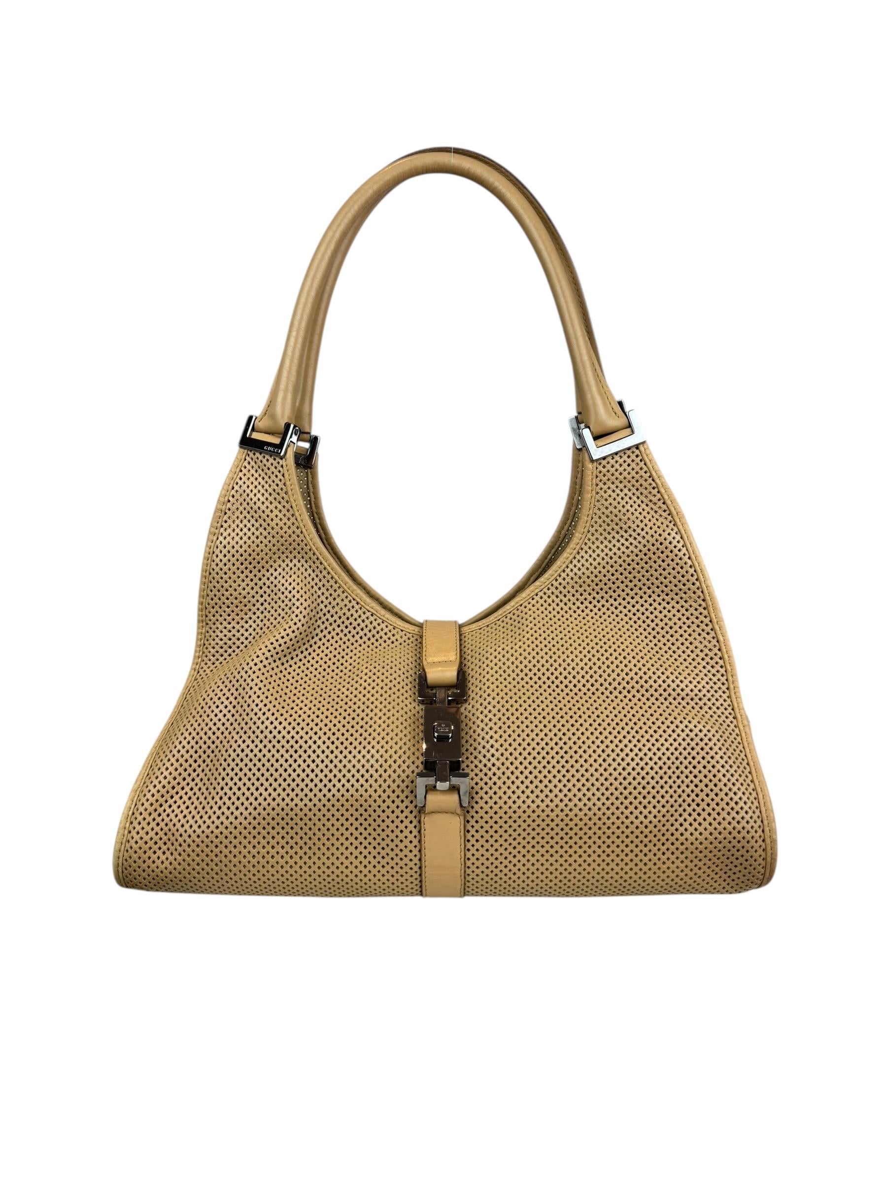 GUCCI BEIGE JACKIE BAG