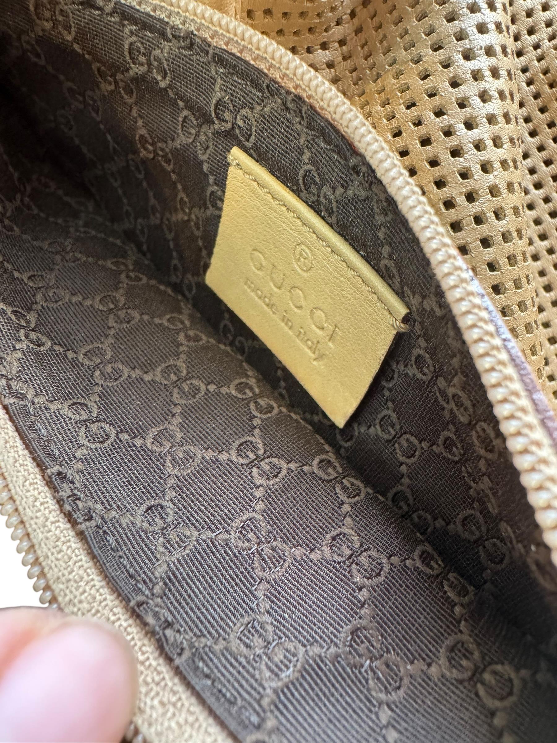 GUCCI BEIGE JACKIE BAG